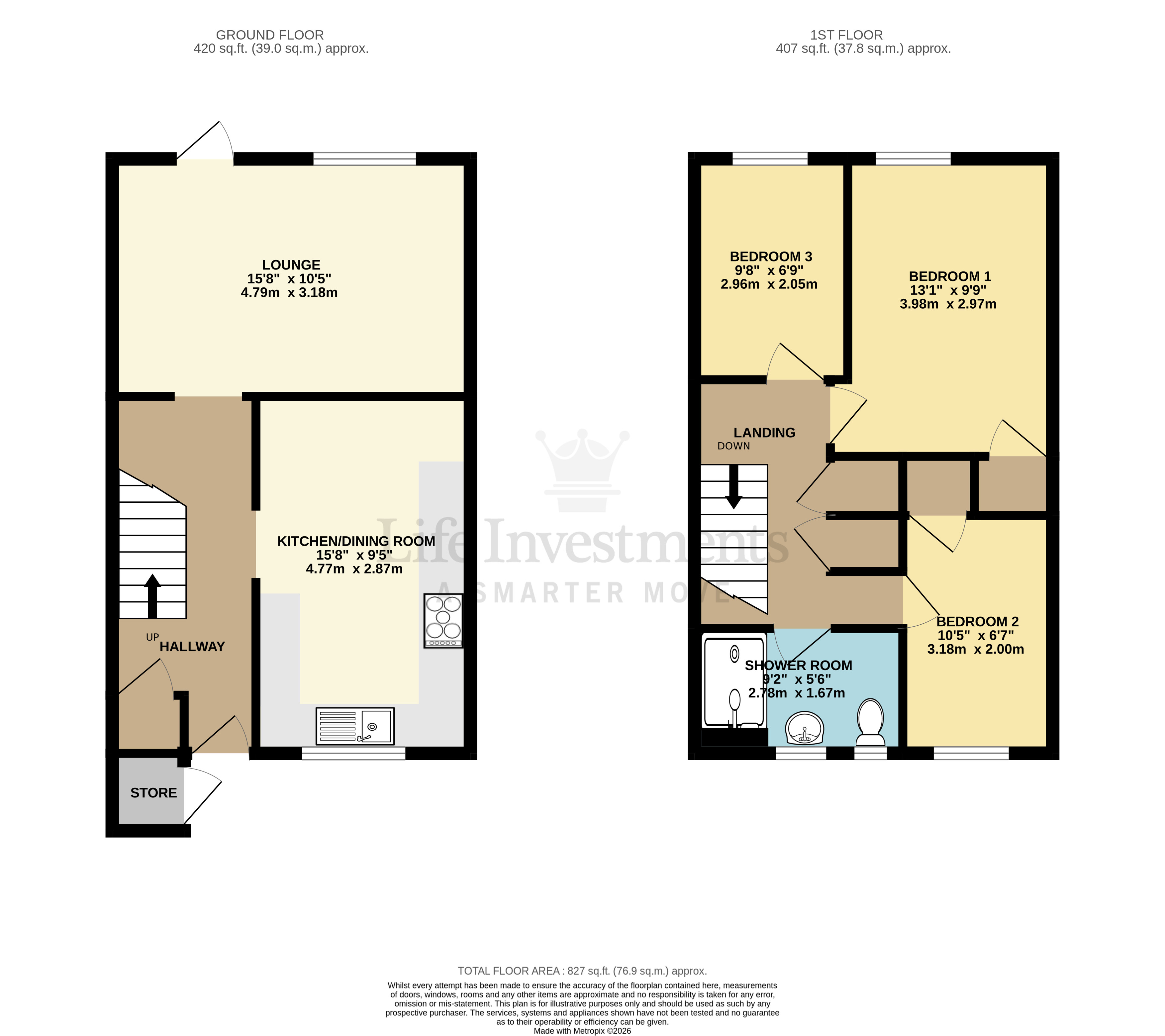 Floorplans For Patterdale, Rugby