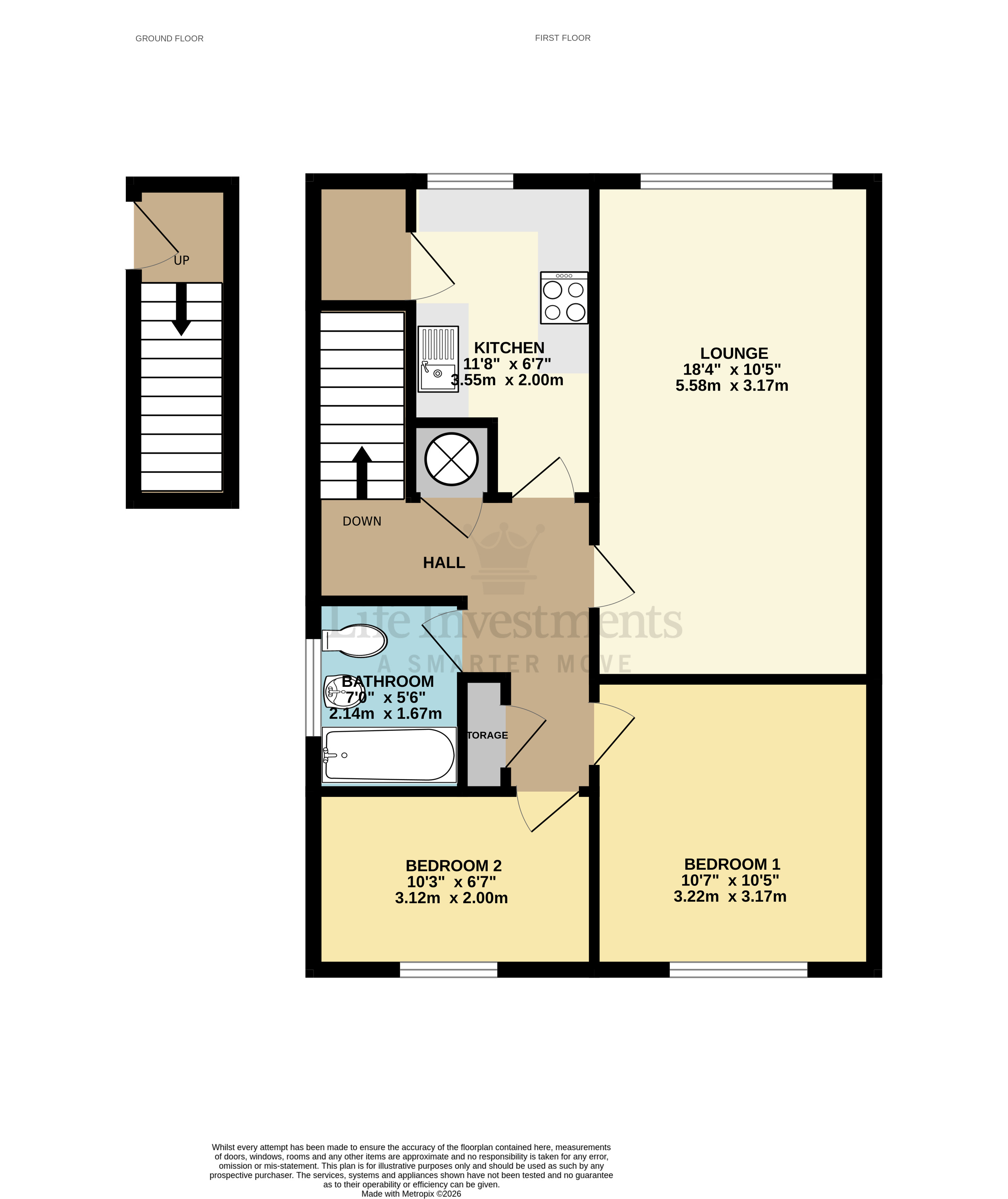 Floorplans For Keppel Close, Rugby