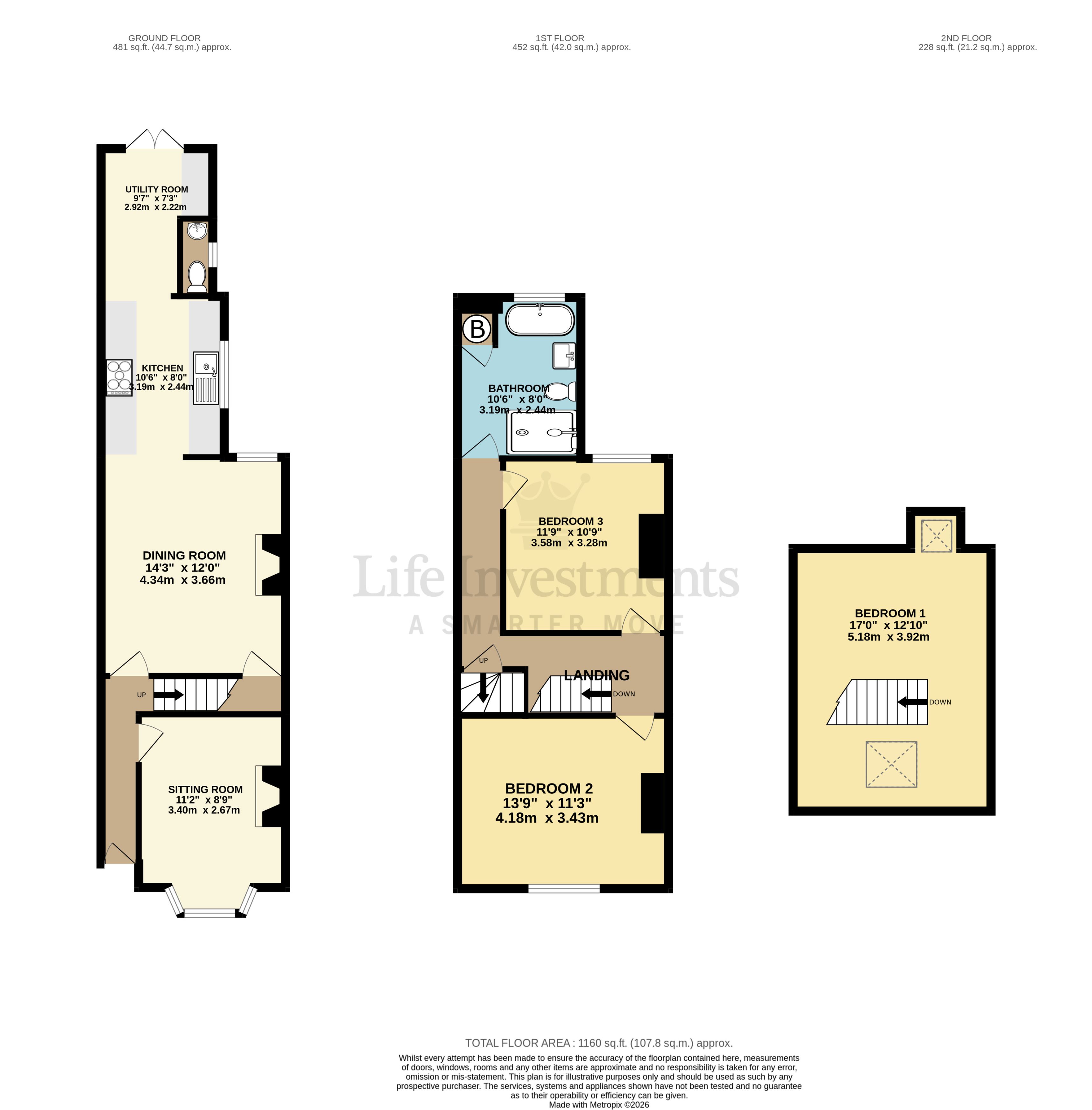 Floorplans For Acacia Grove, Rugby