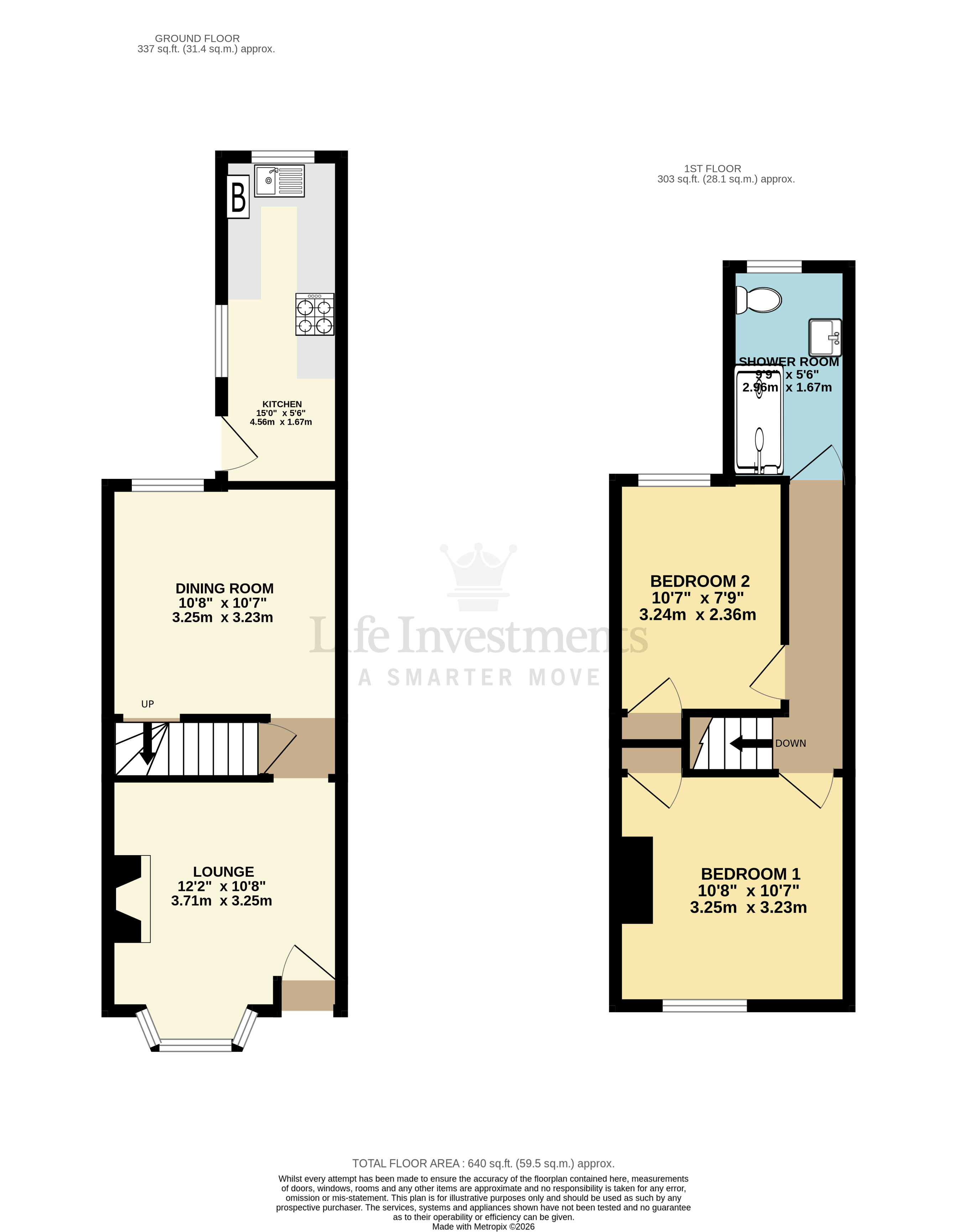 Floorplans For Oxford Street, Rugby