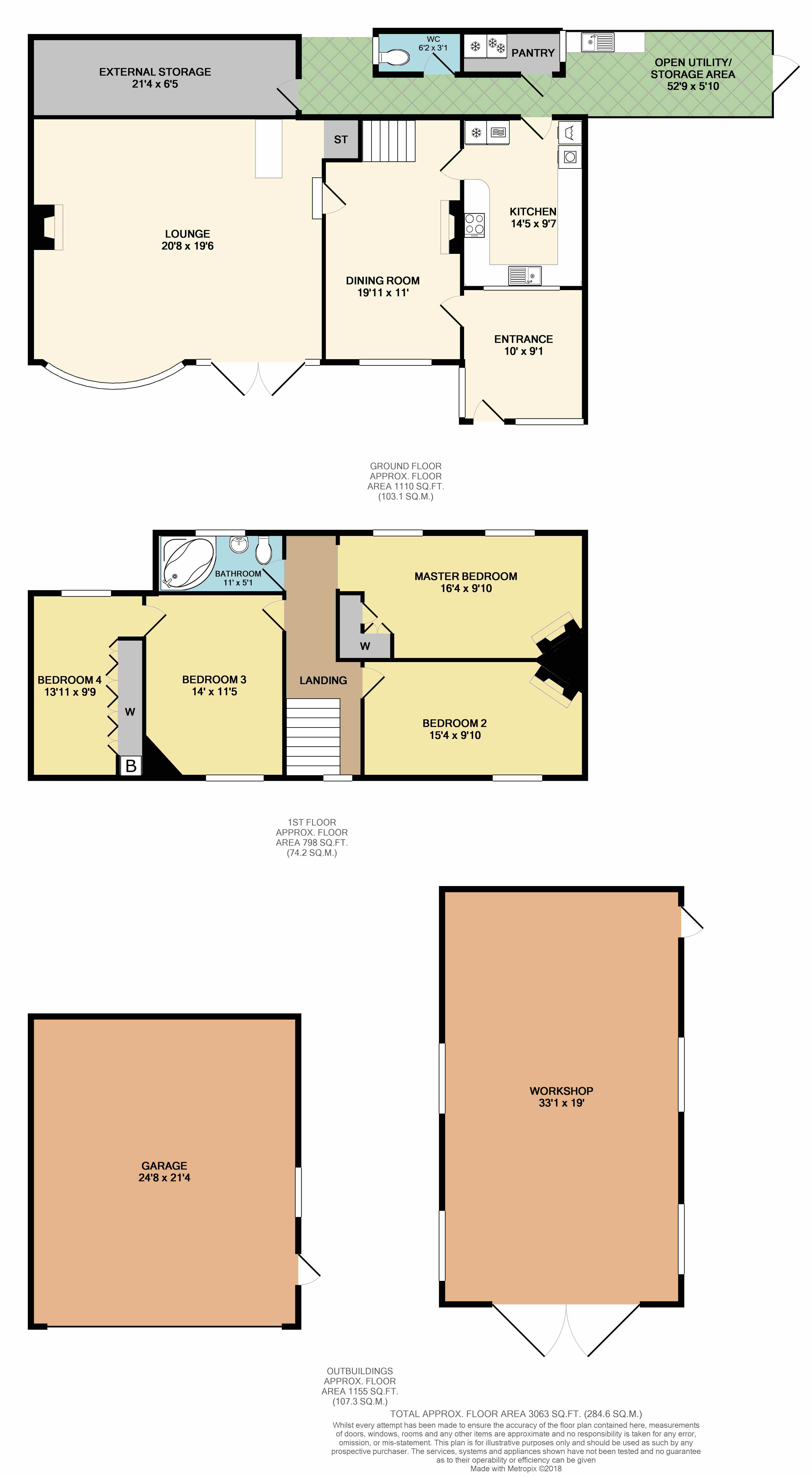 Floorplans For Clifton upon Dunsmore, Rugby
