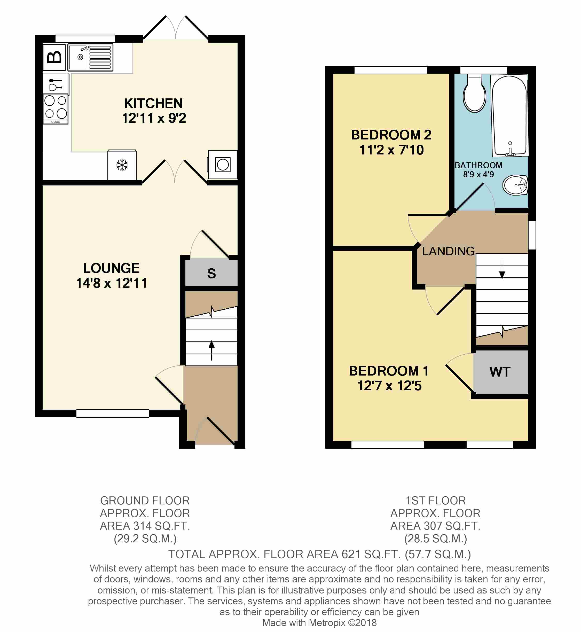 Floorplans For Woodroffe Walk, Longford, Coventry