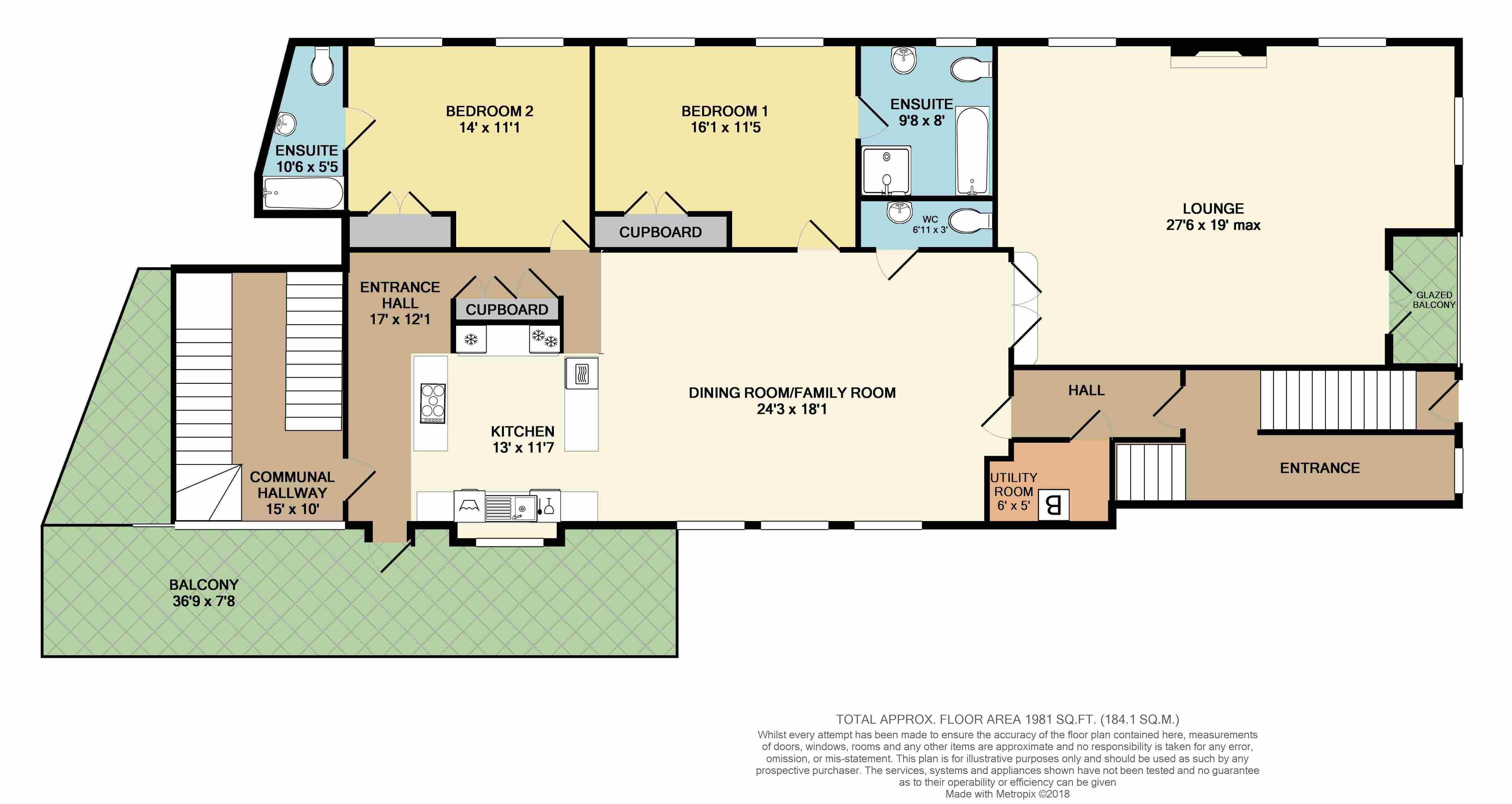 Floorplans For Grove Street, 1 Grove Street, Raunds