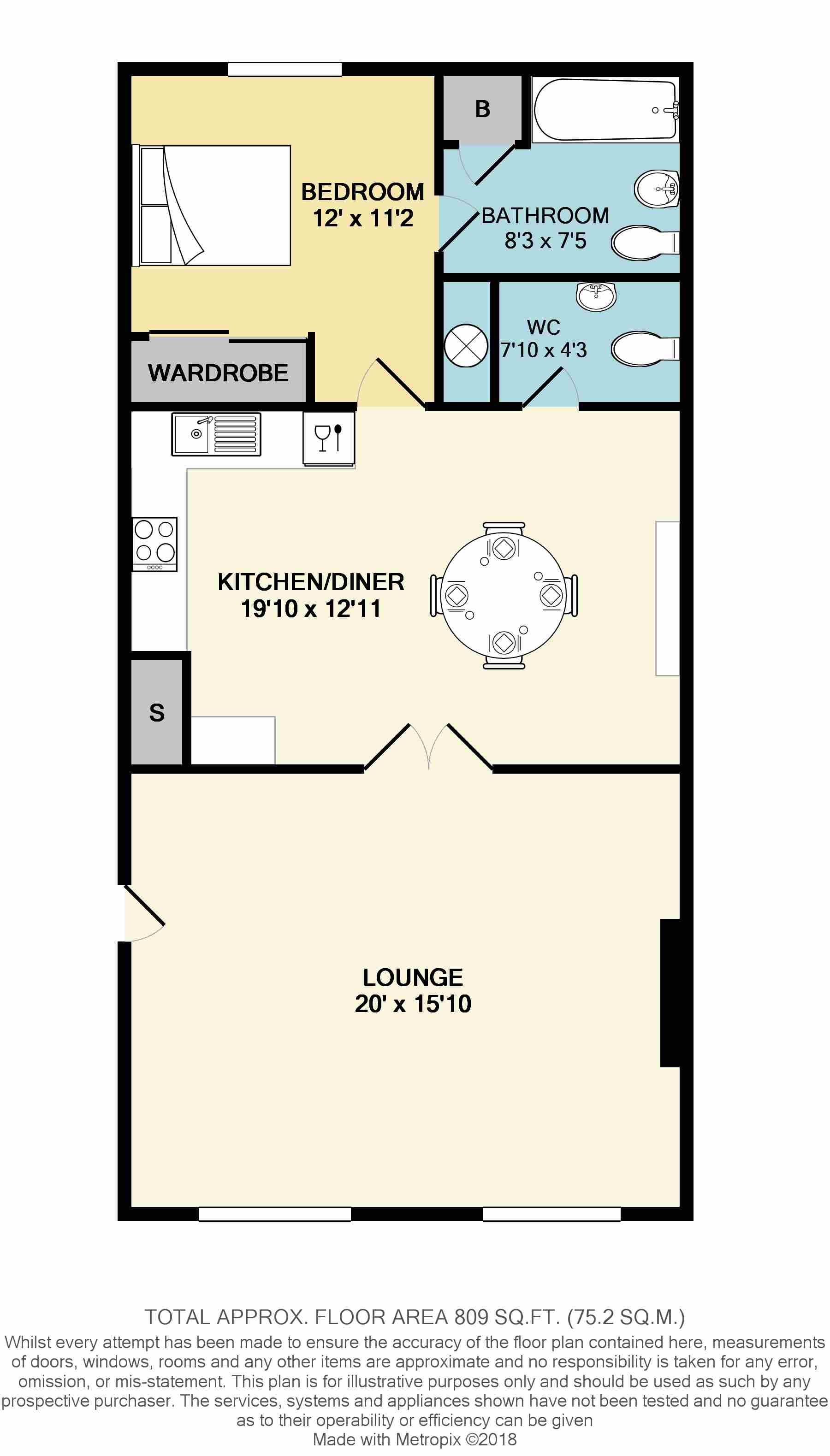 Floorplans For Warwick Street, 23 Warwick Street, Rugby