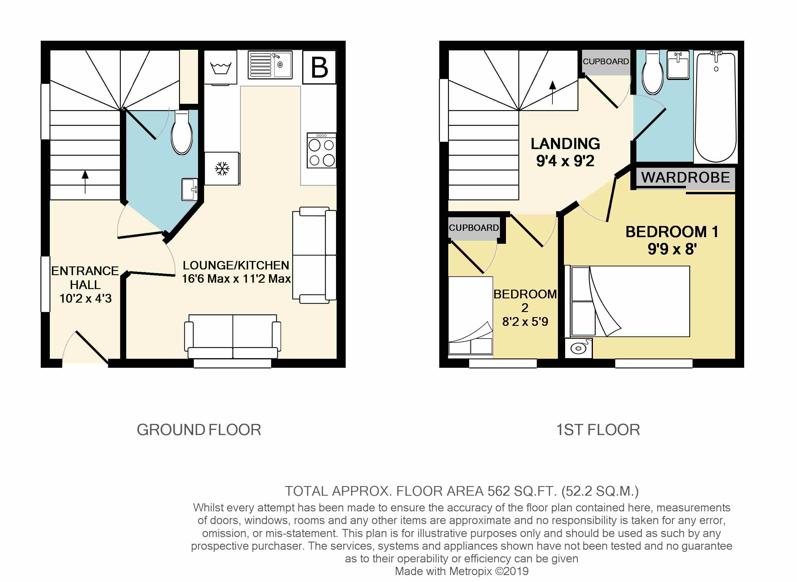 Floorplans For Dunsmore Court, Rugby