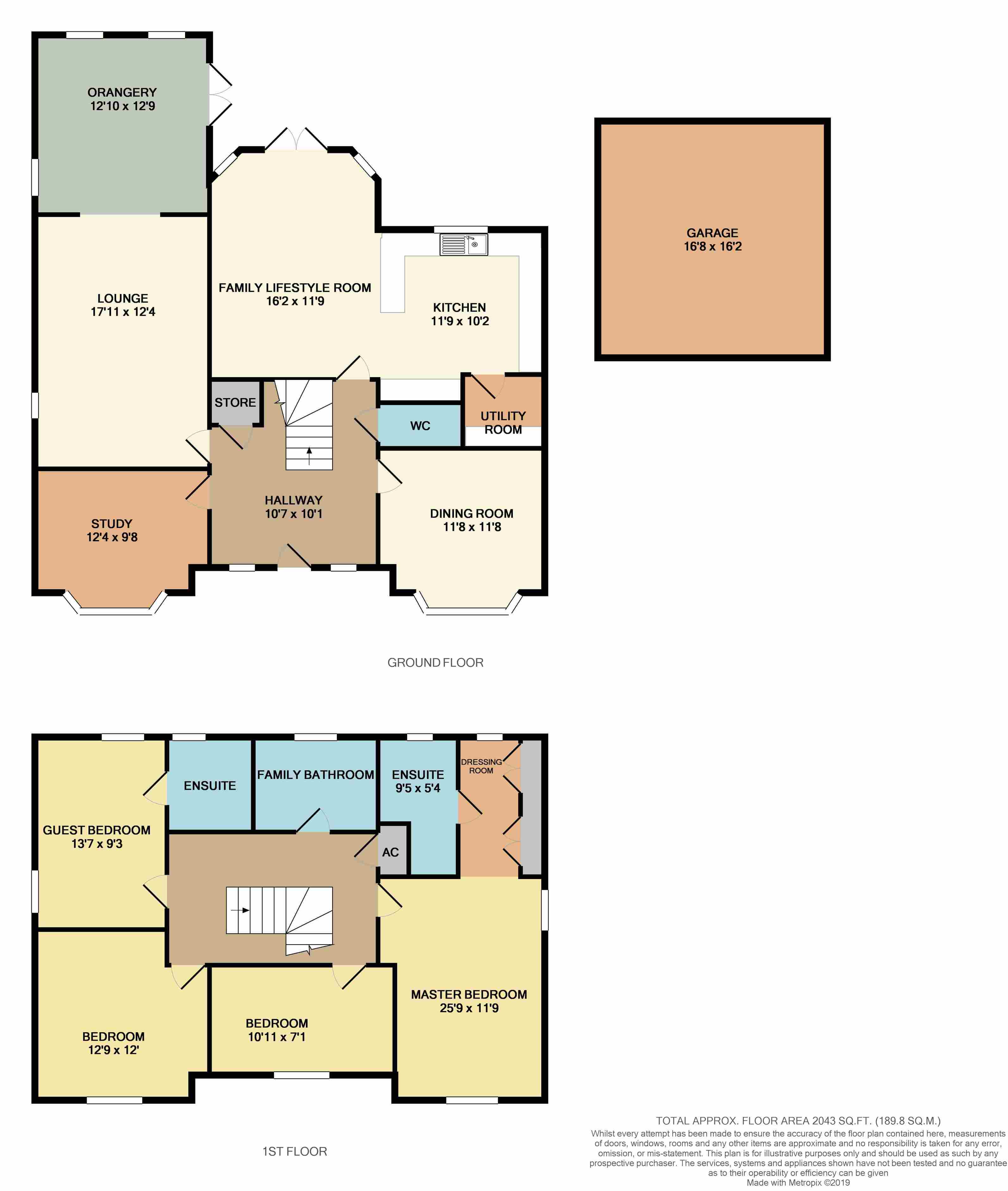 Floorplans For Chatham Road, Meon Vale, Stratford-upon-Avon