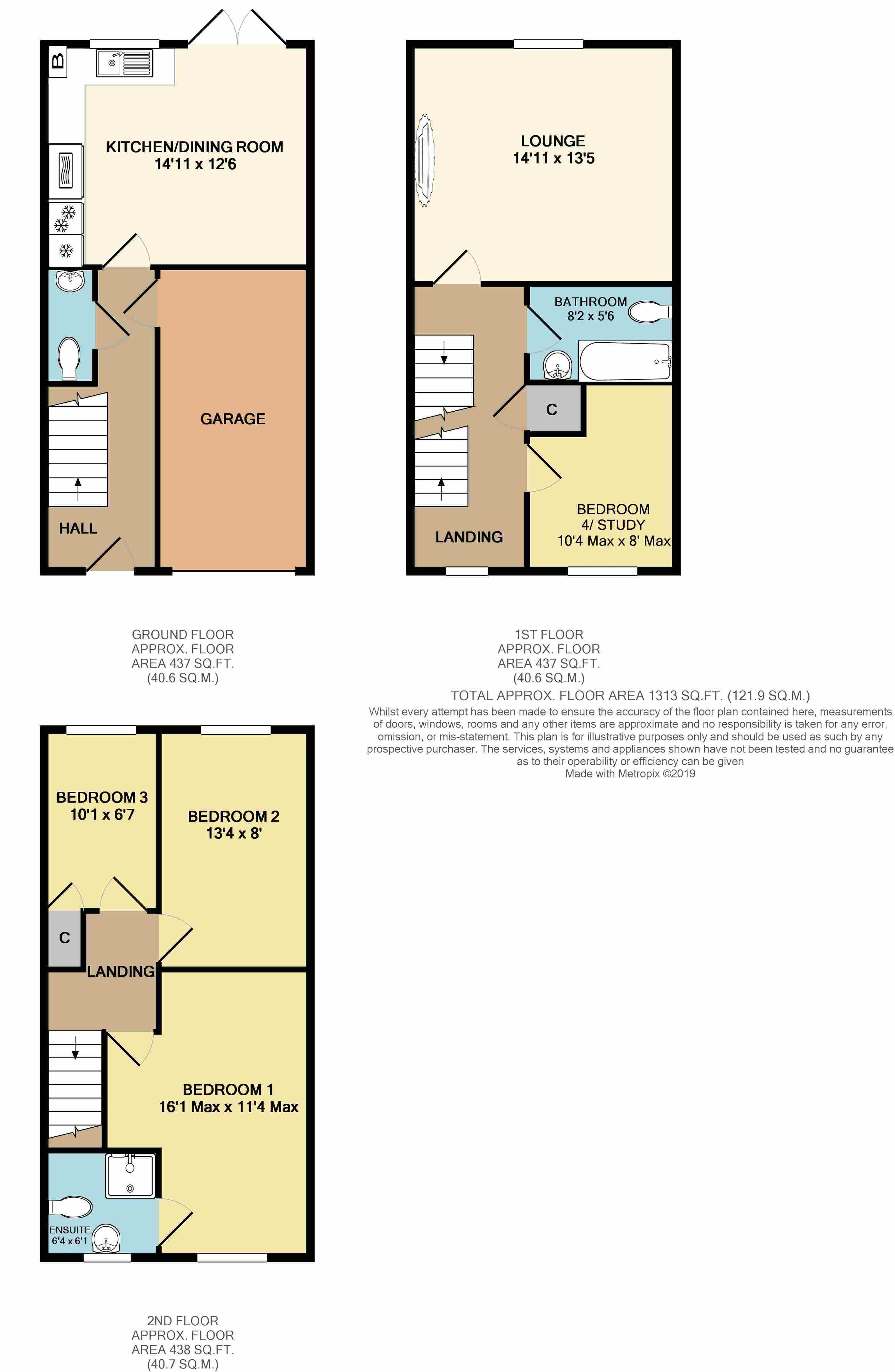 Floorplans For Brand Road, Rugby