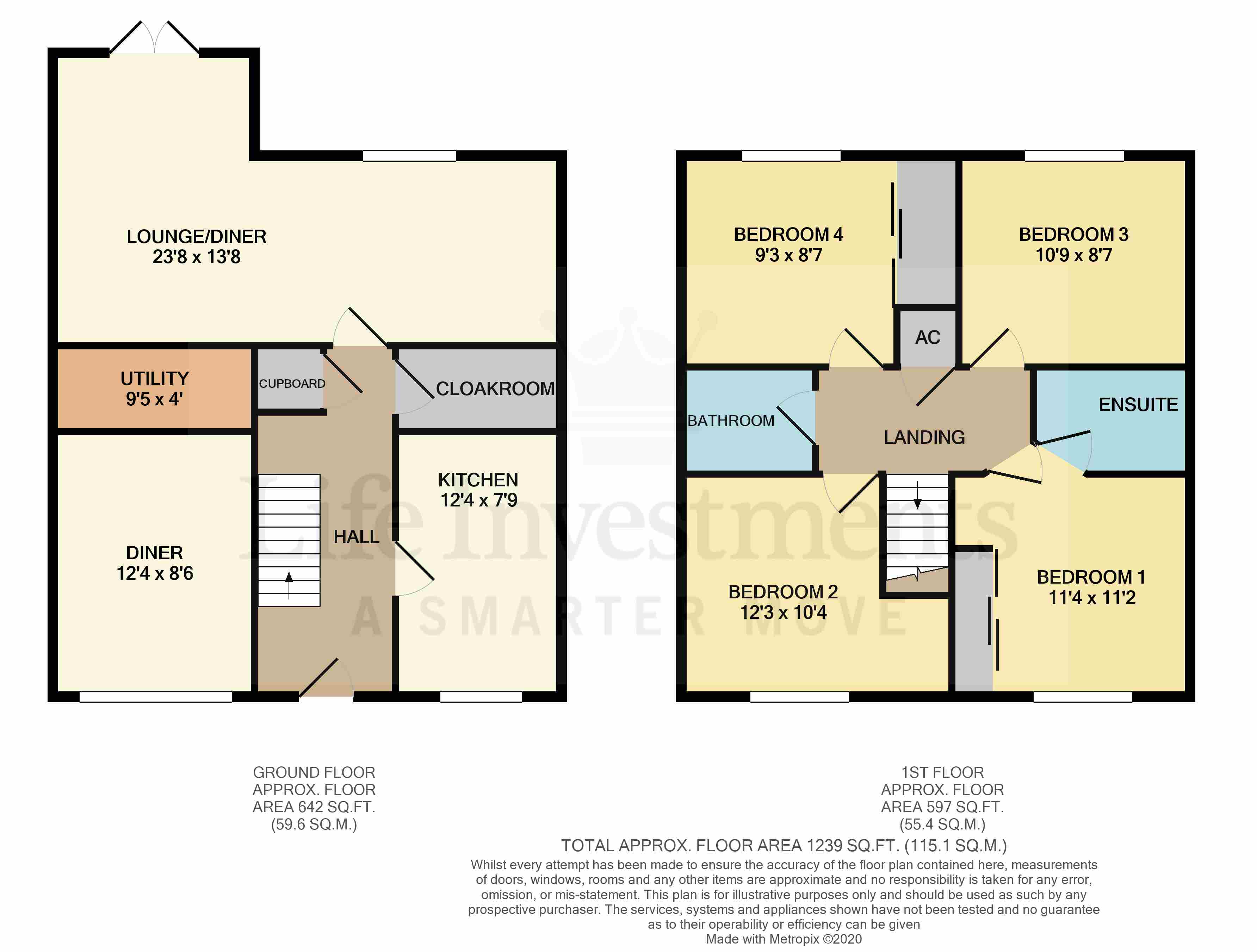 Floorplans For Hawthorn Close, Rugby