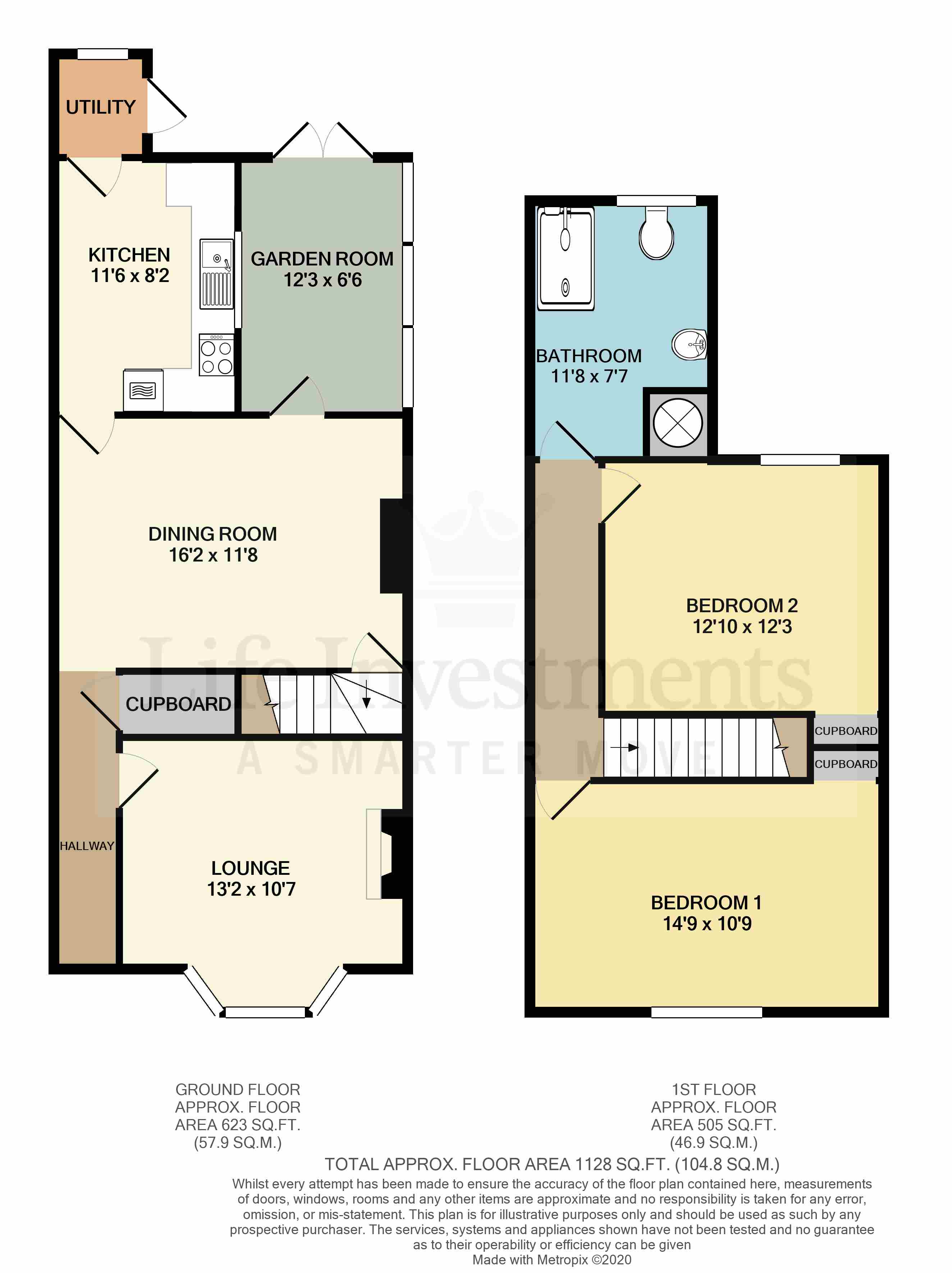 Floorplans For Pinfold Street, Rugby