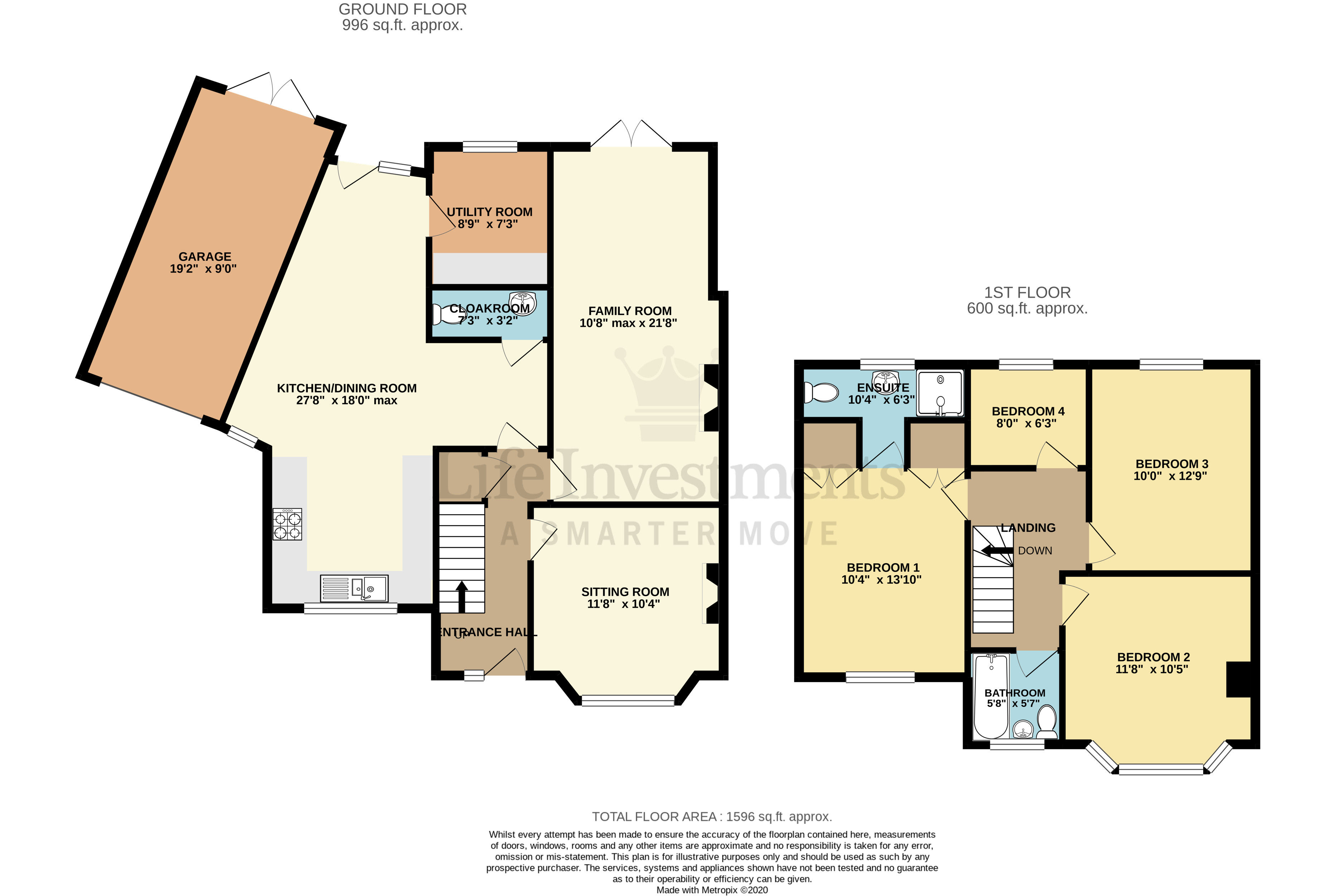 Floorplans For Kingsley Avenue, Rugby