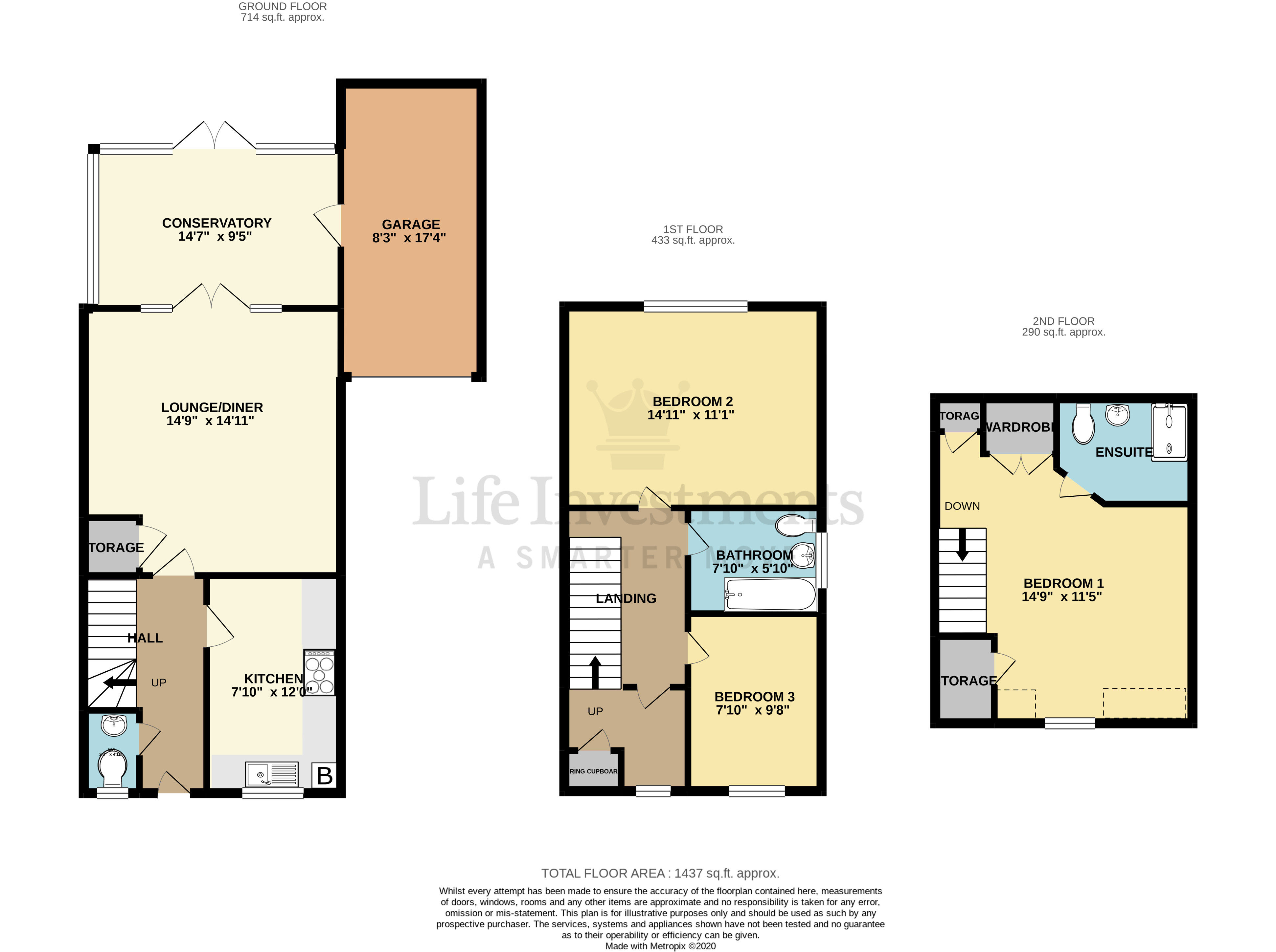 Floorplans For Berrybanks, Rugby