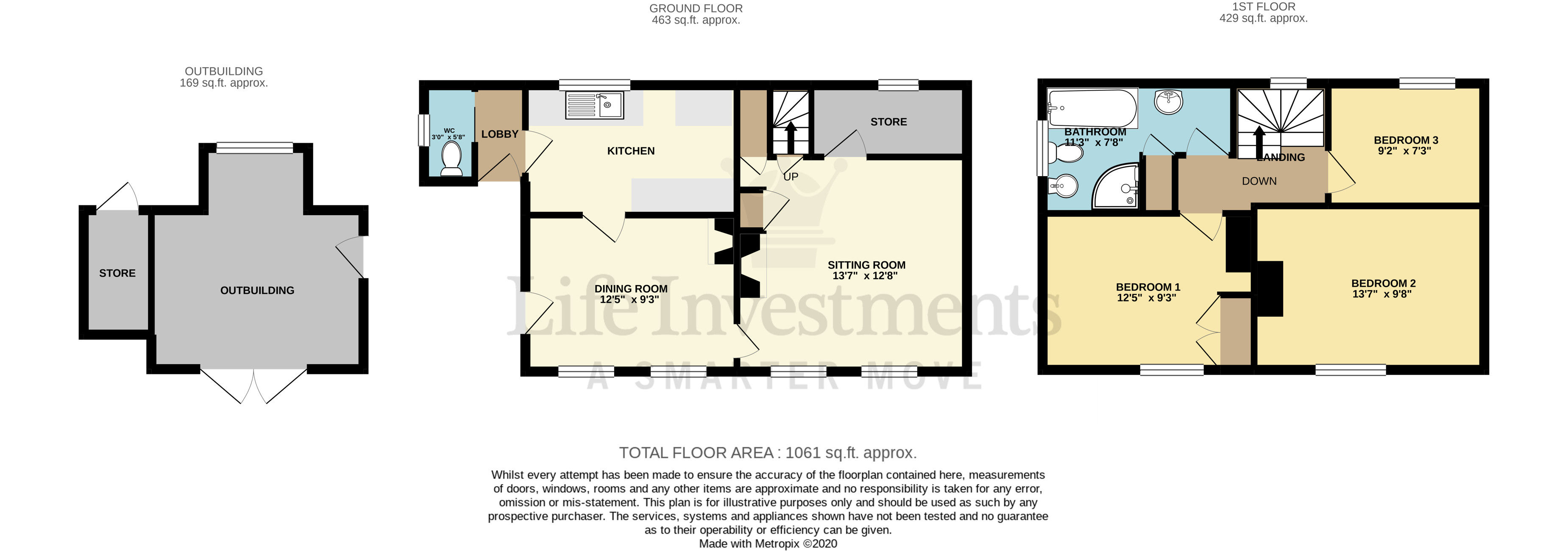 Floorplans For Wappenham Road, Abthorpe, Towcester