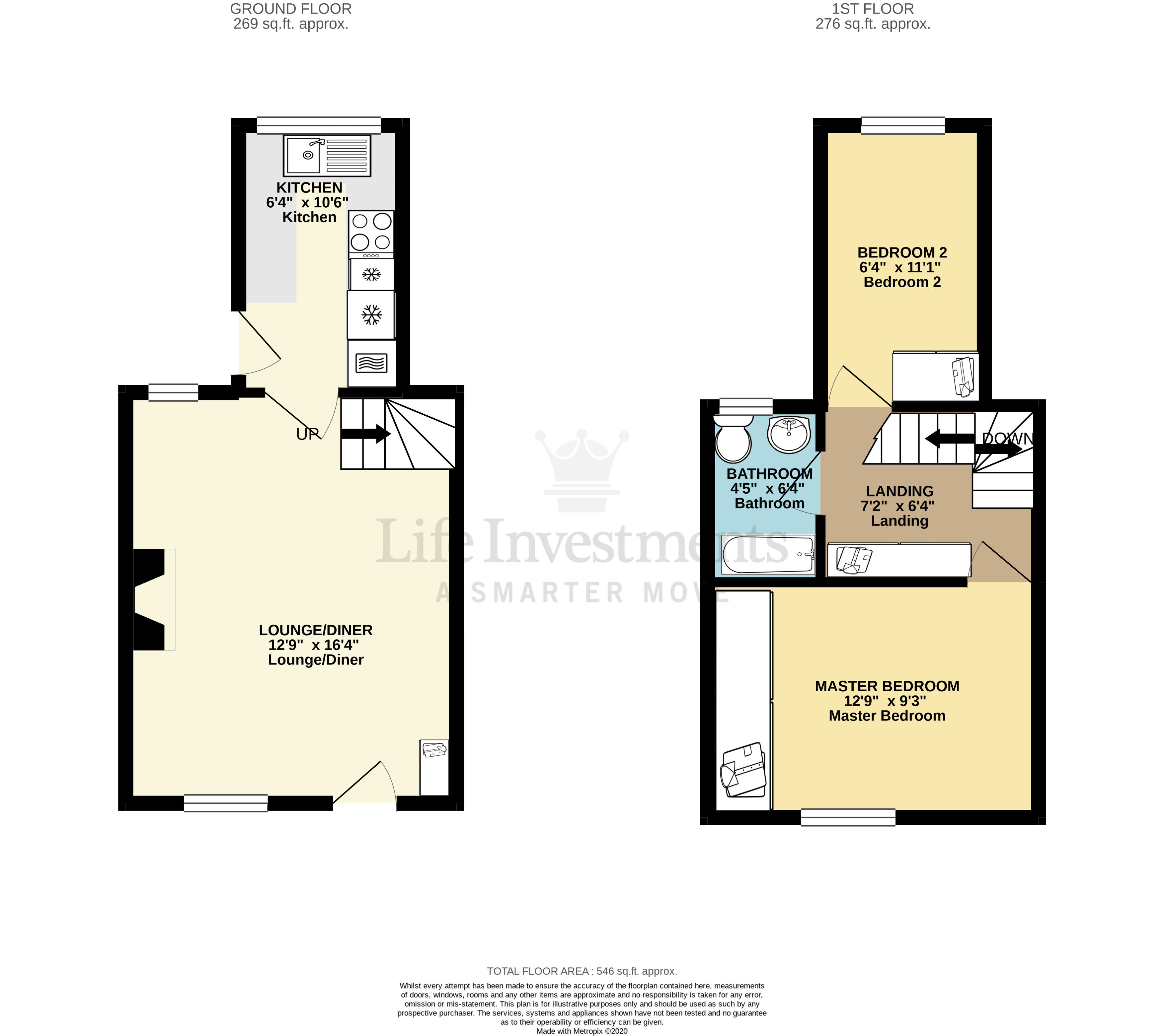 Floorplans For Church Street, Clifton upon Dunsmore, Rugby