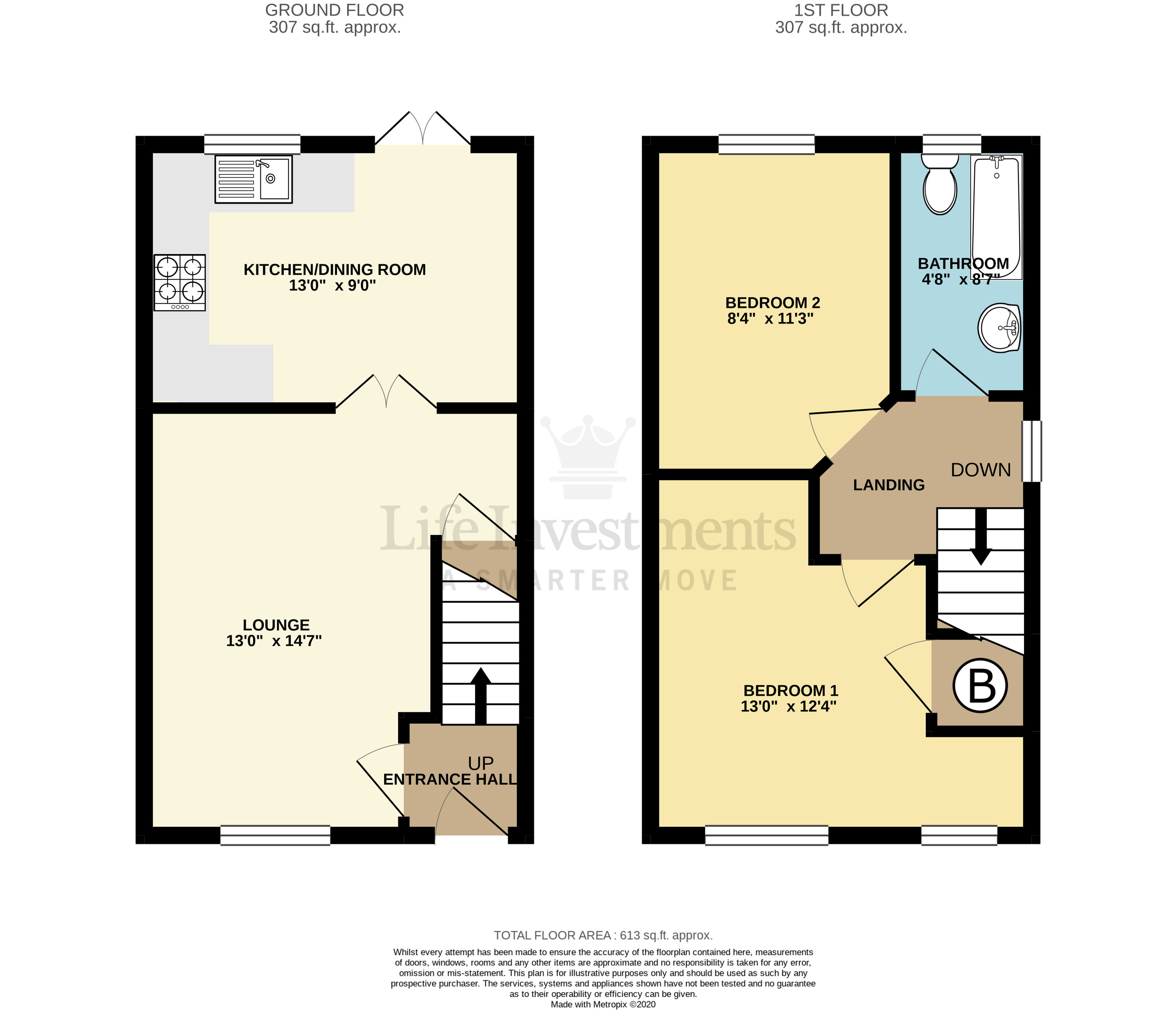 Floorplans For Woodroffe Walk, Longford, Coventry