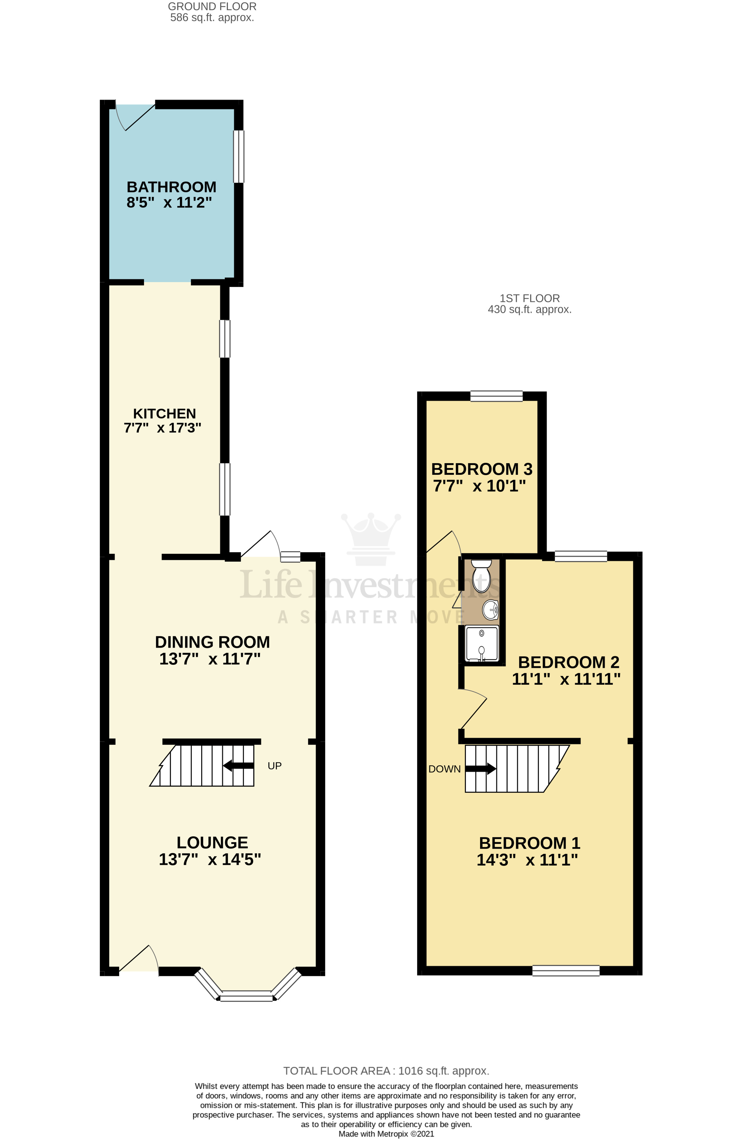 Floorplans For Avenue Road, Rugby