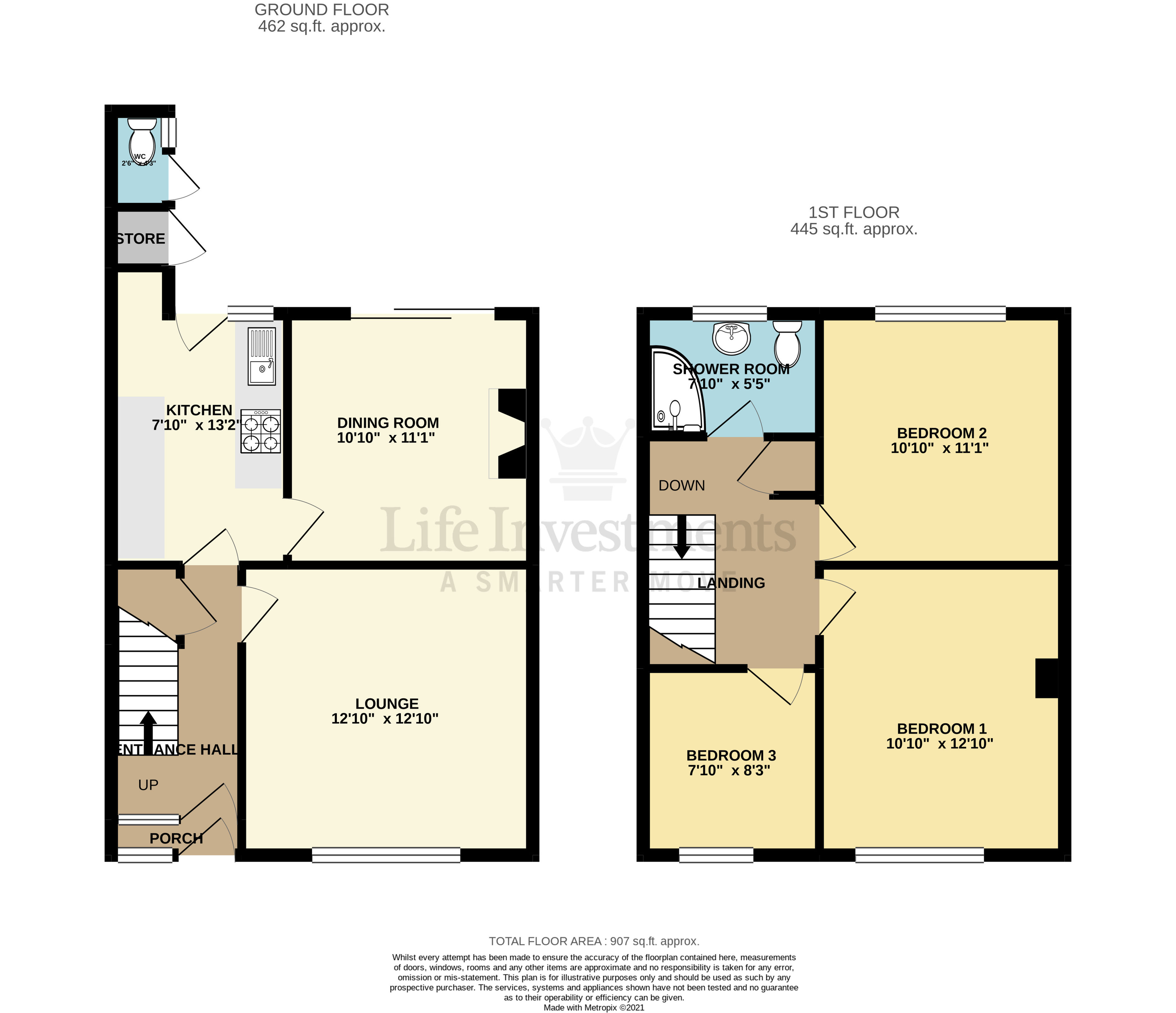 Floorplans For Wheelwright Lane, Ash Green, Coventry