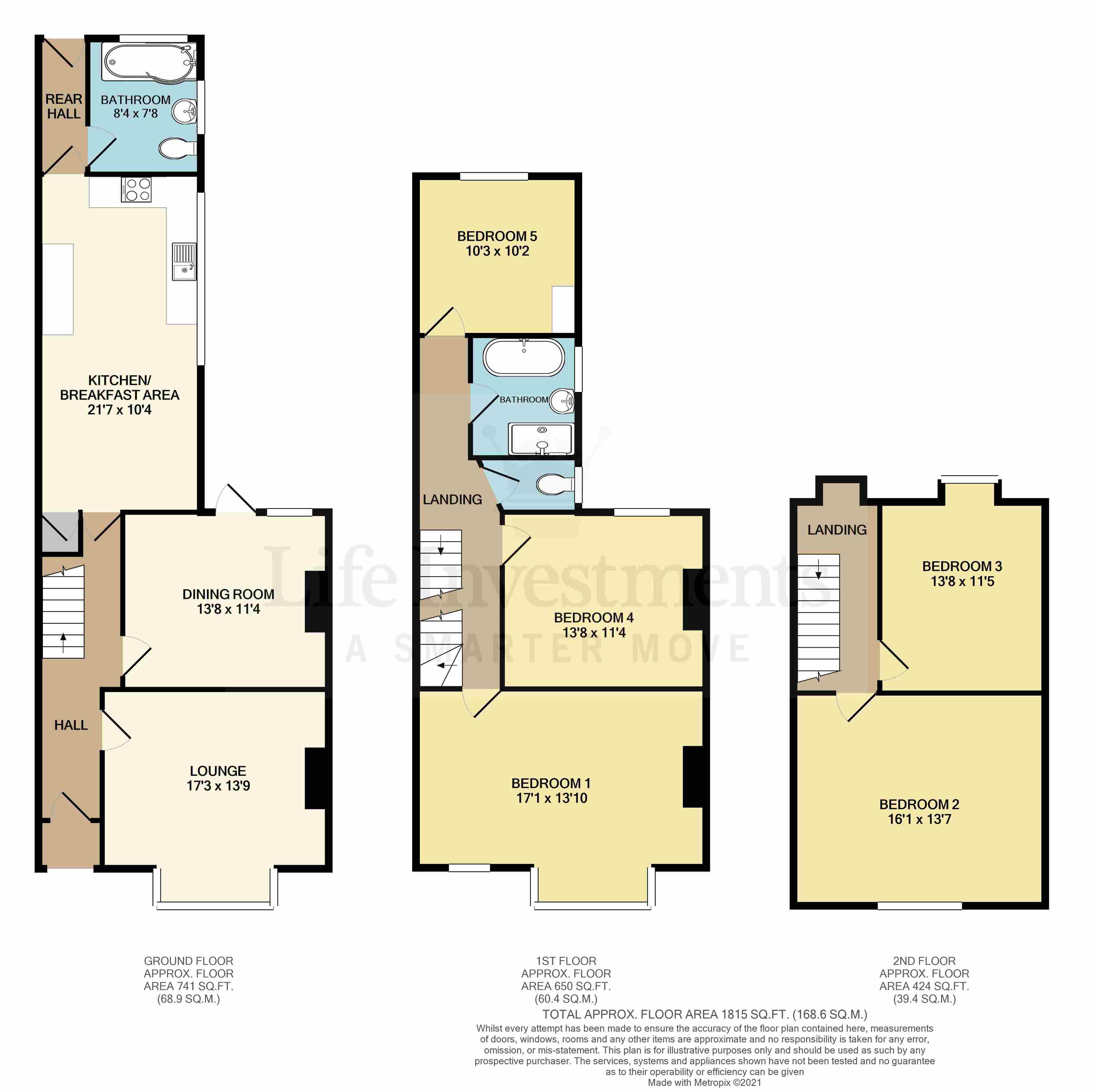 Floorplans For Clifton Road, Rugby