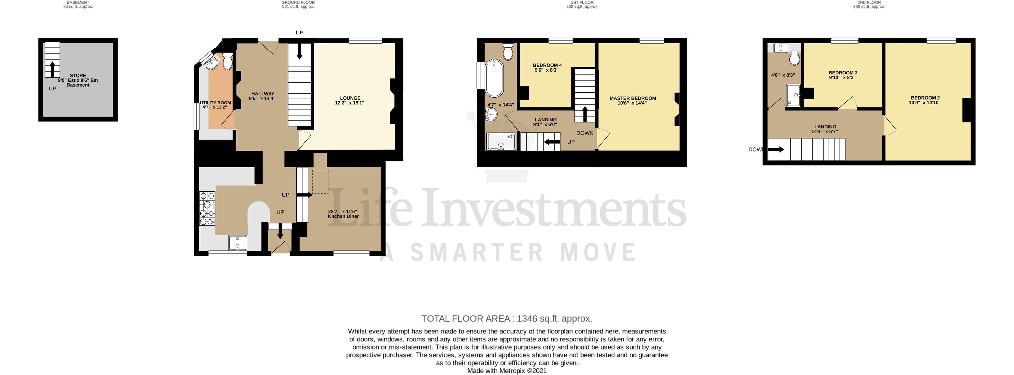 Floorplans For Guilsborough Road, West Haddon, Northampton