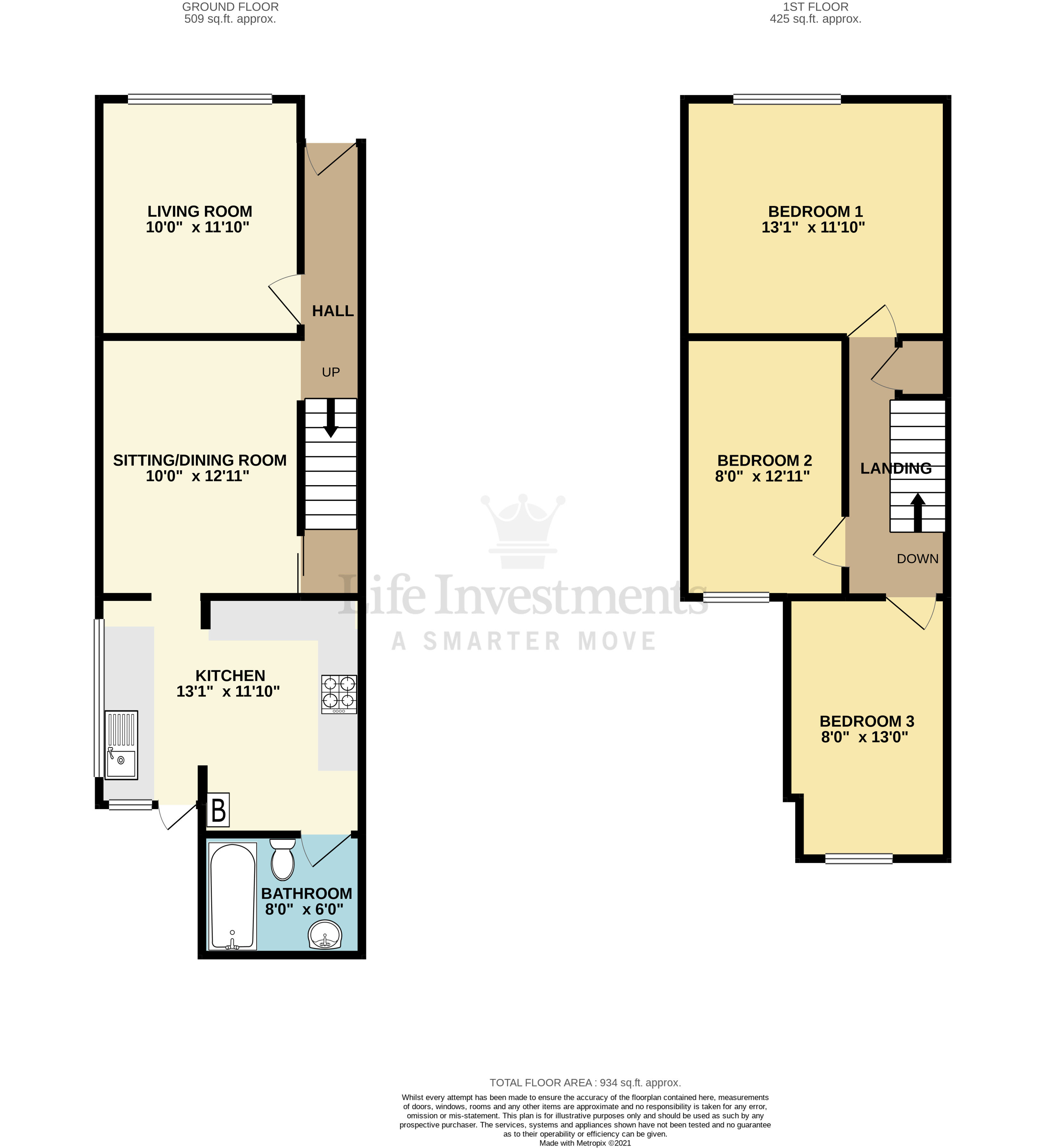 Floorplans For Craven Road, Rugby