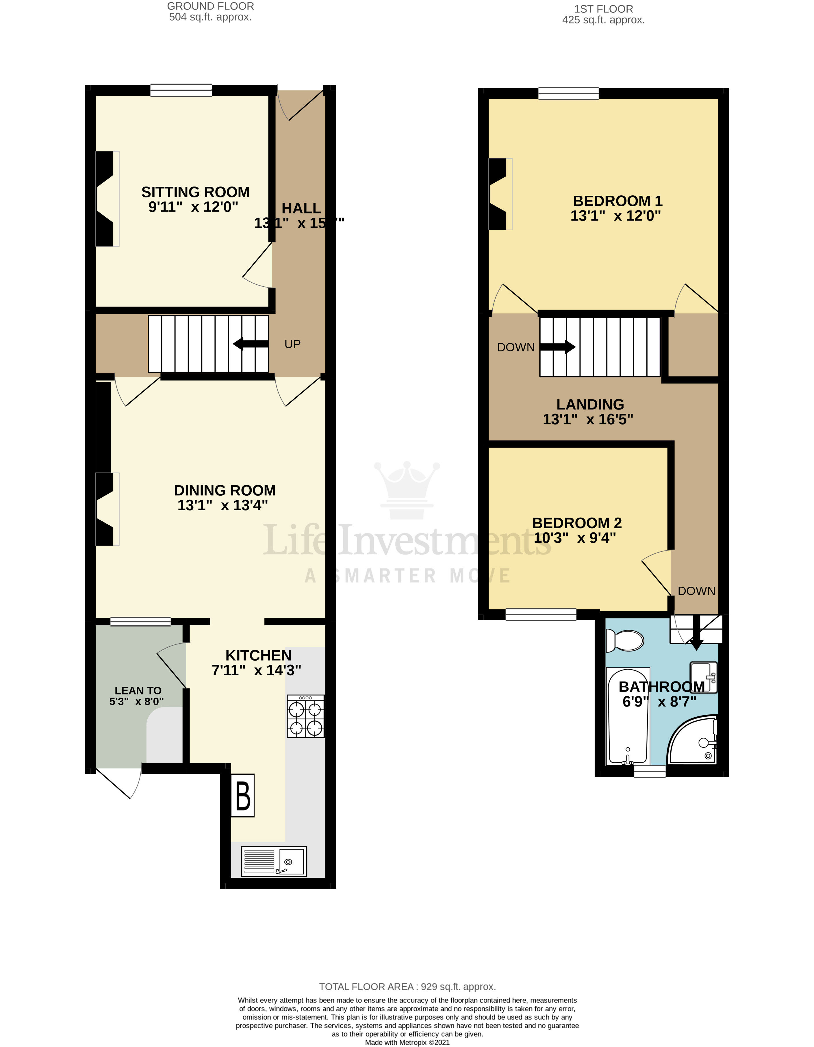 Floorplans For Wood Street, Rugby