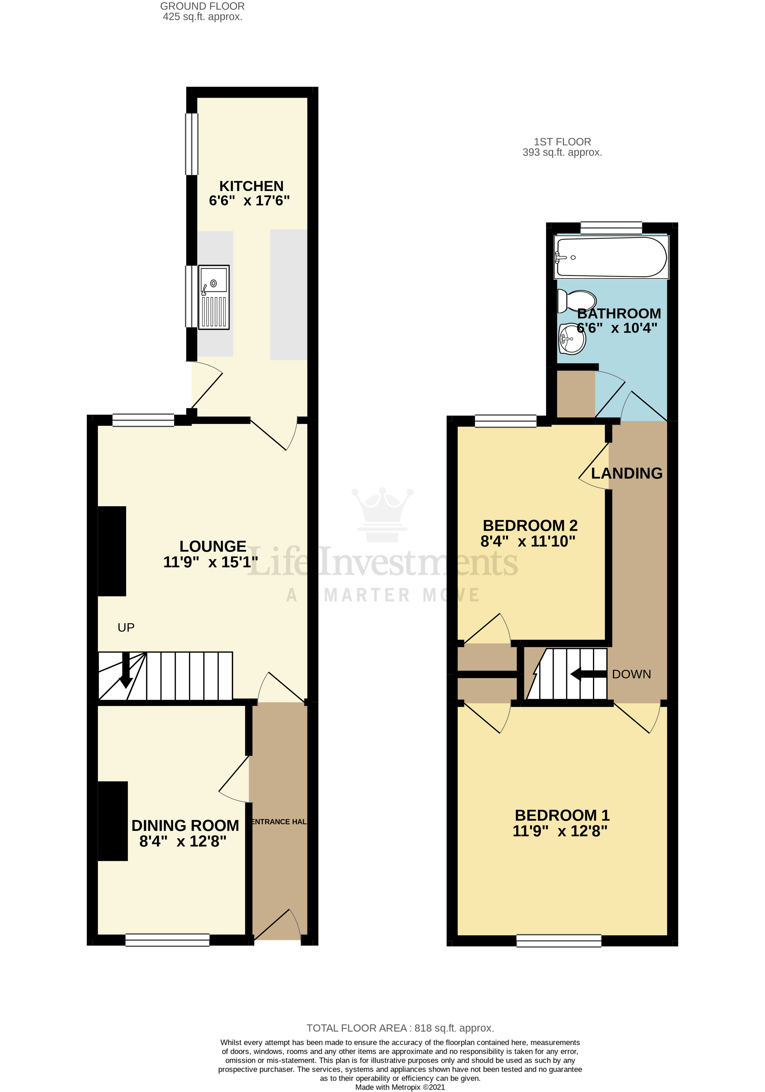 Floorplans For Houston Road, Rugby