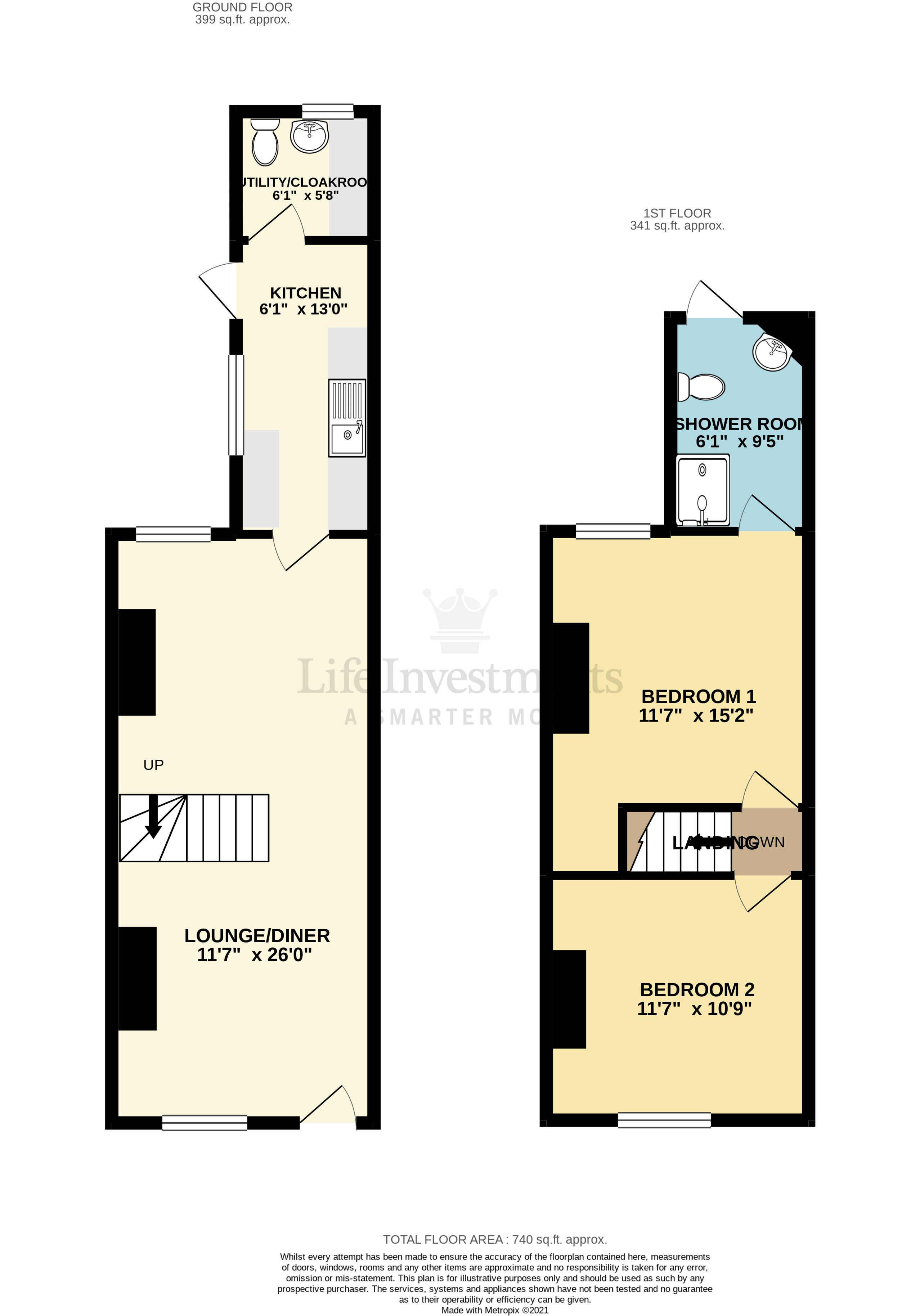 Floorplans For Market Street, Rugby