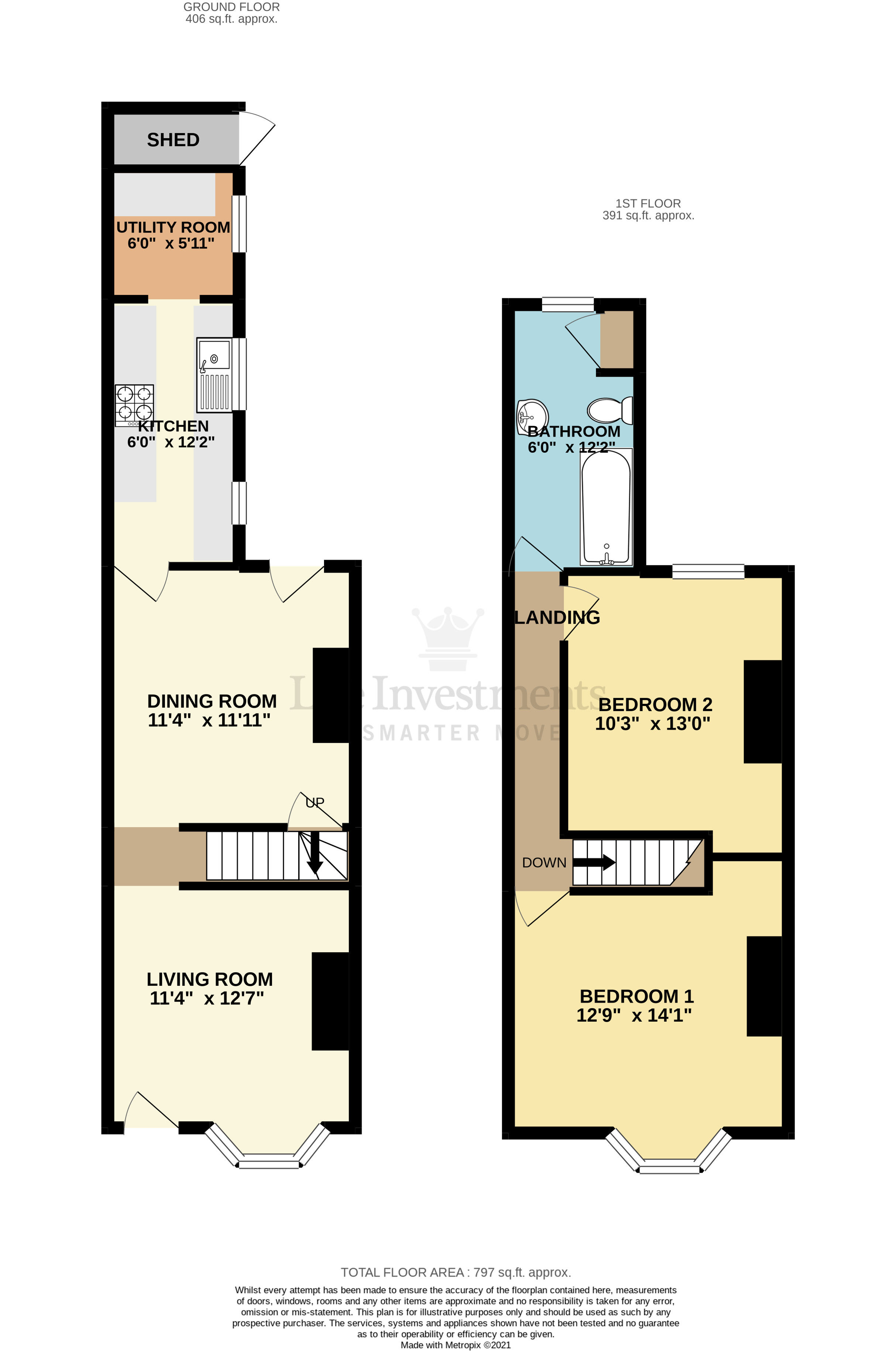 Floorplans For Graham Road, Rugby