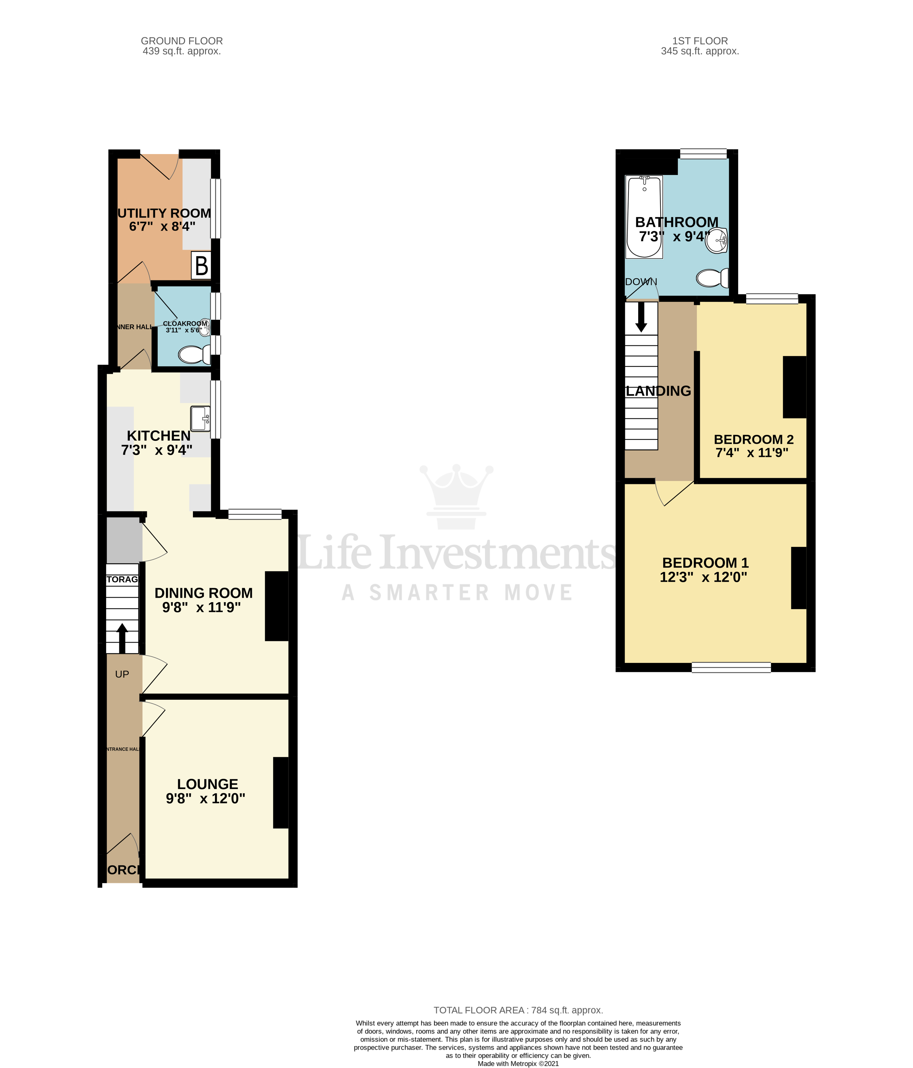 Floorplans For Wood Street, Rugby