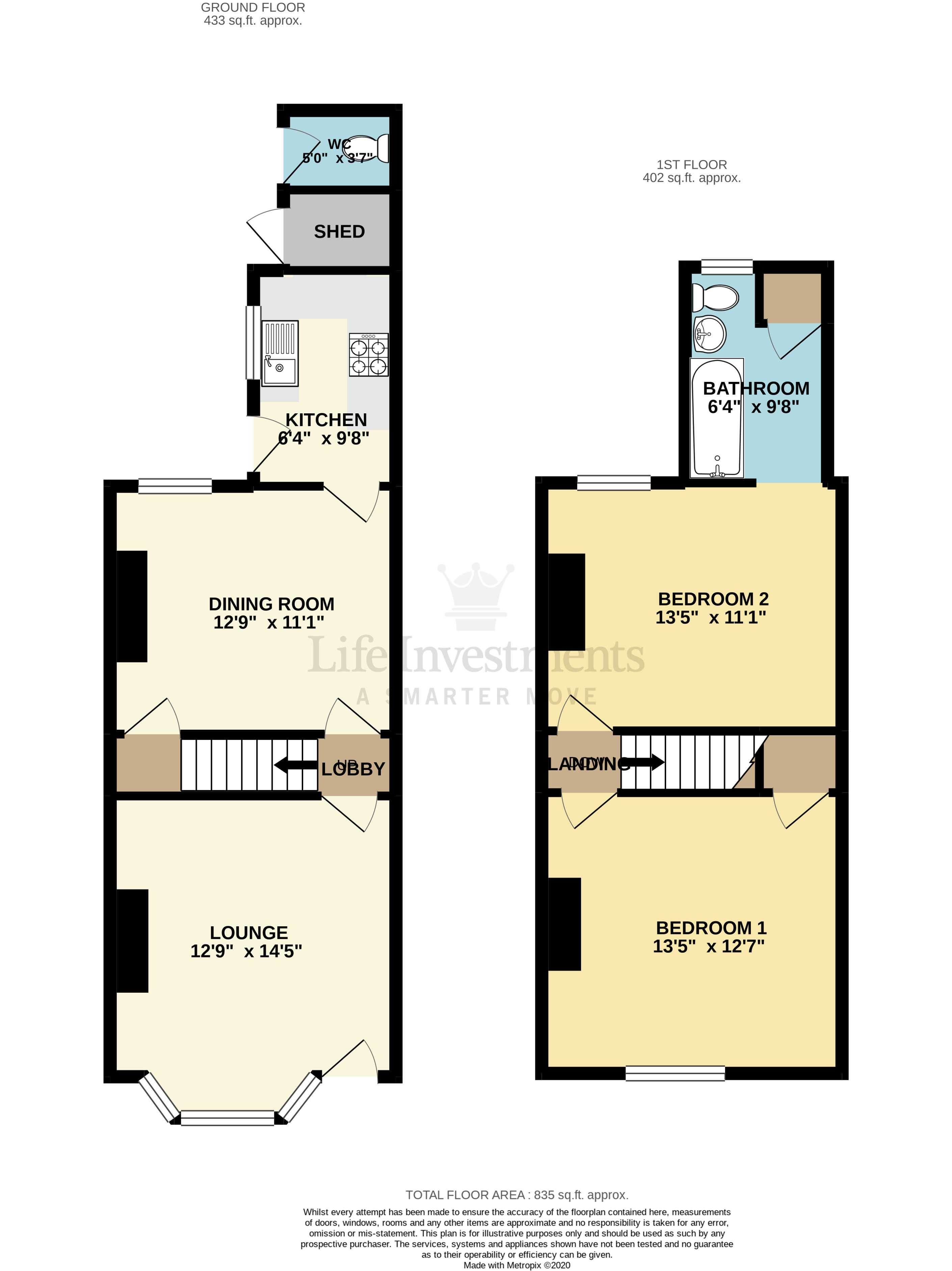 Floorplans For Winfield Street, Rugby