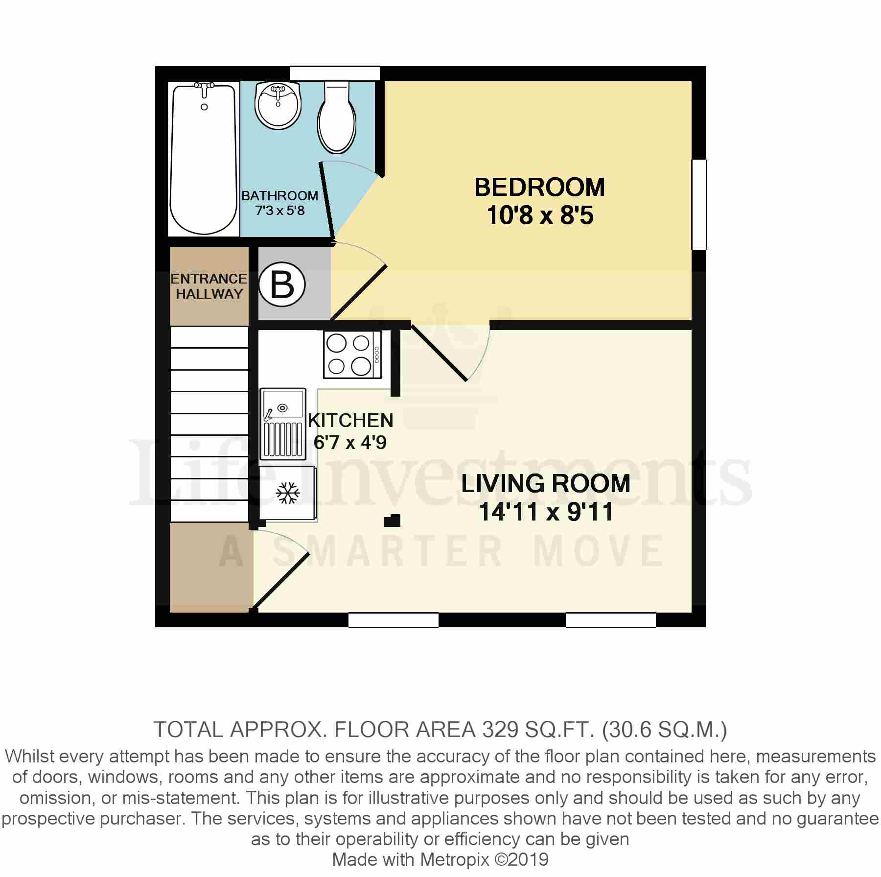Floorplans For Tuscany House, 34 Warwick Place, Leamington Spa