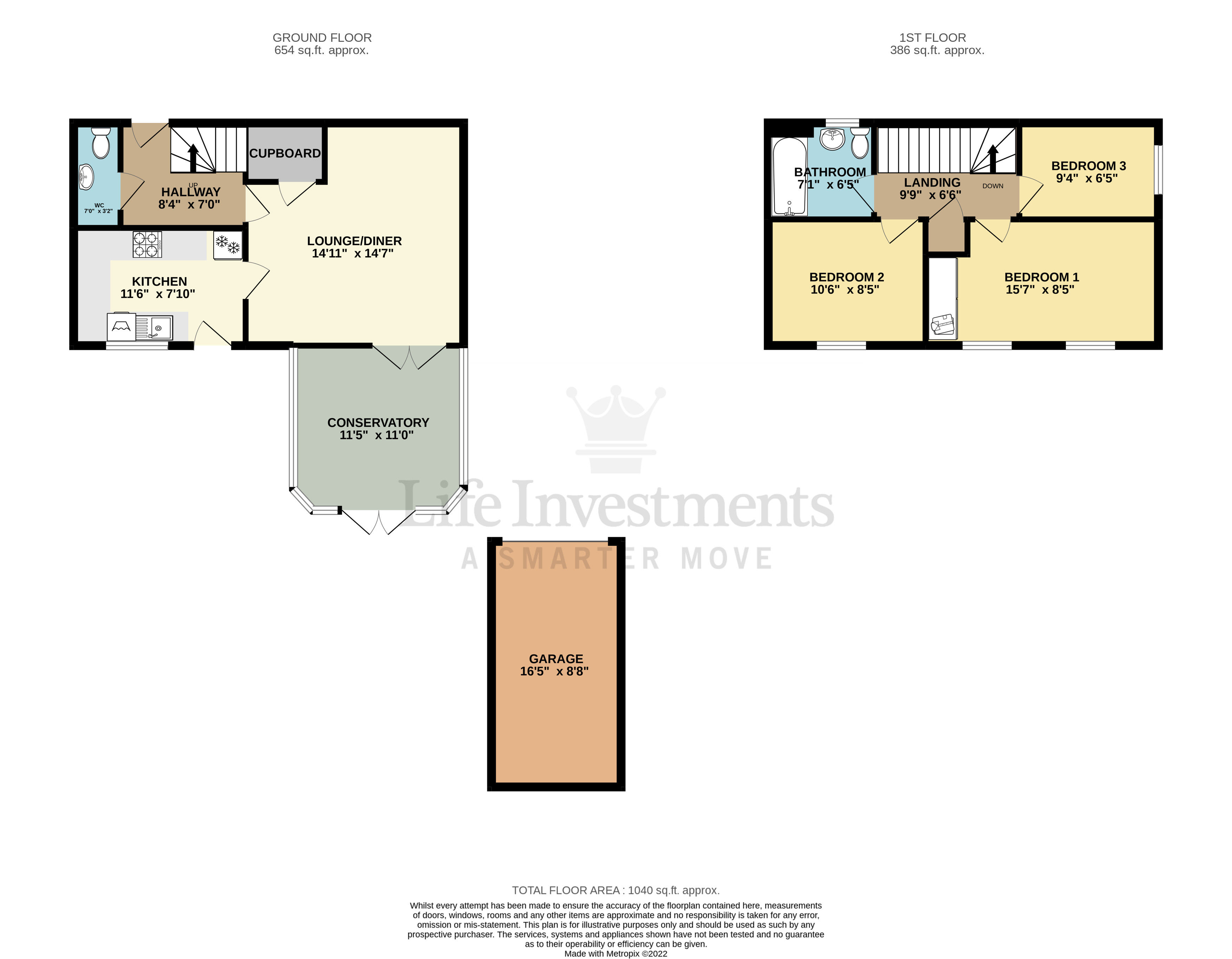 Floorplans For Crackthorne Drive, Rugby