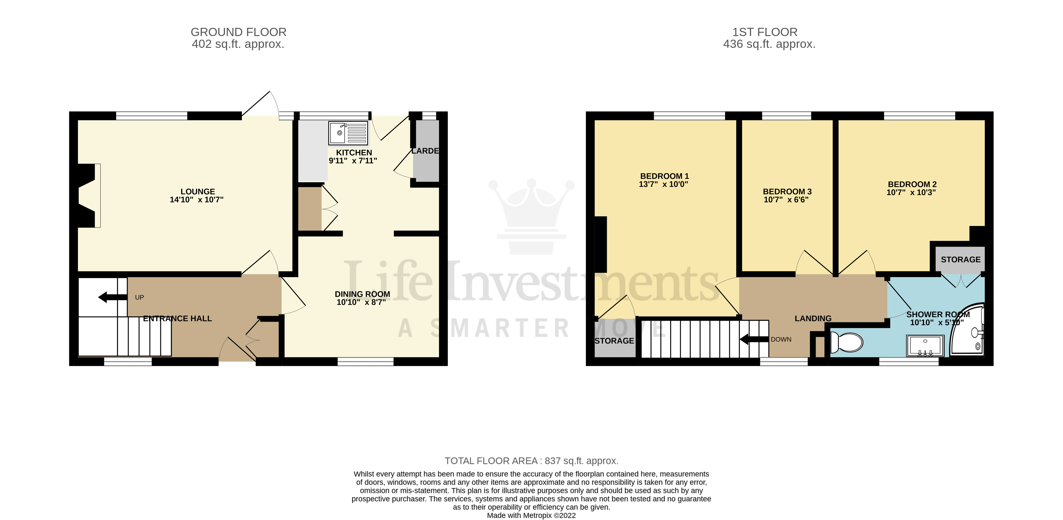 Floorplans For St. Annes Road, Rugby