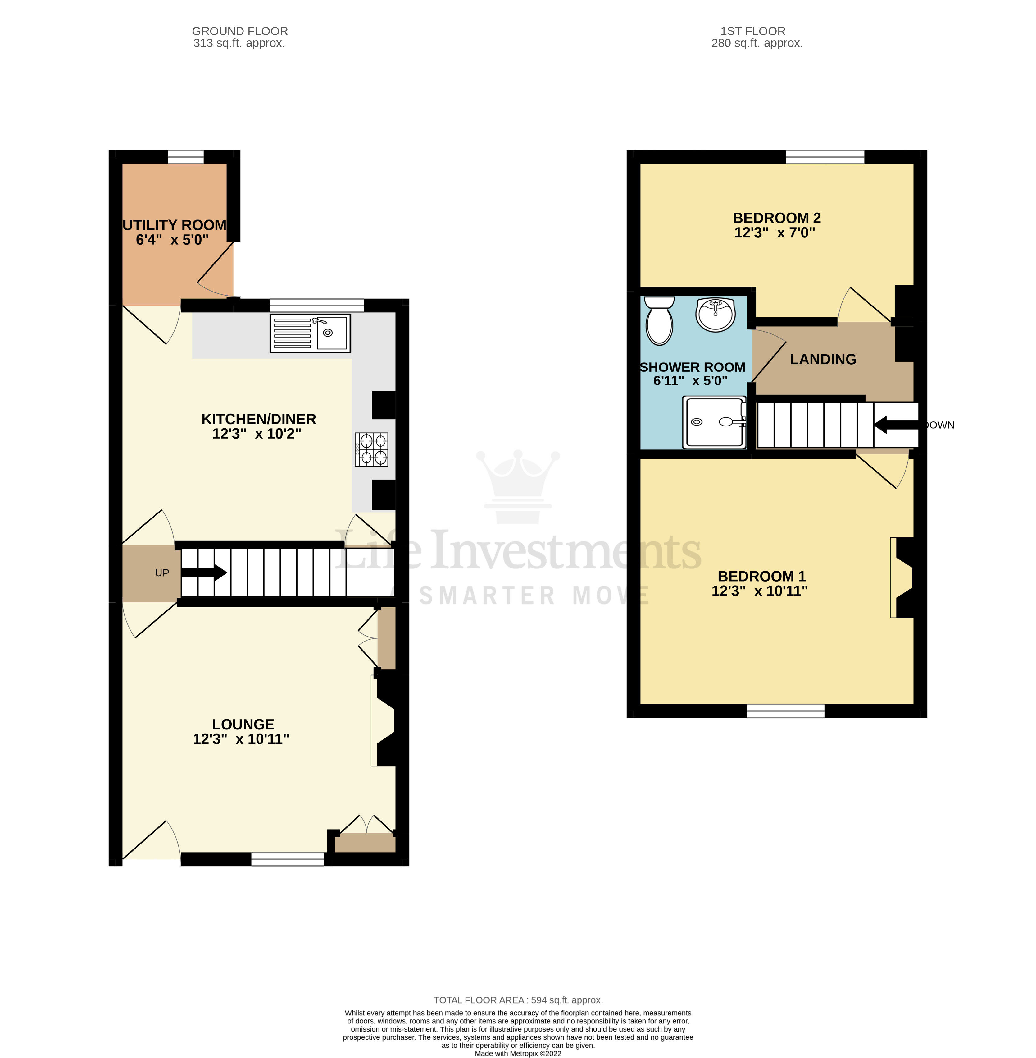 Floorplans For Newland Street, Rugby