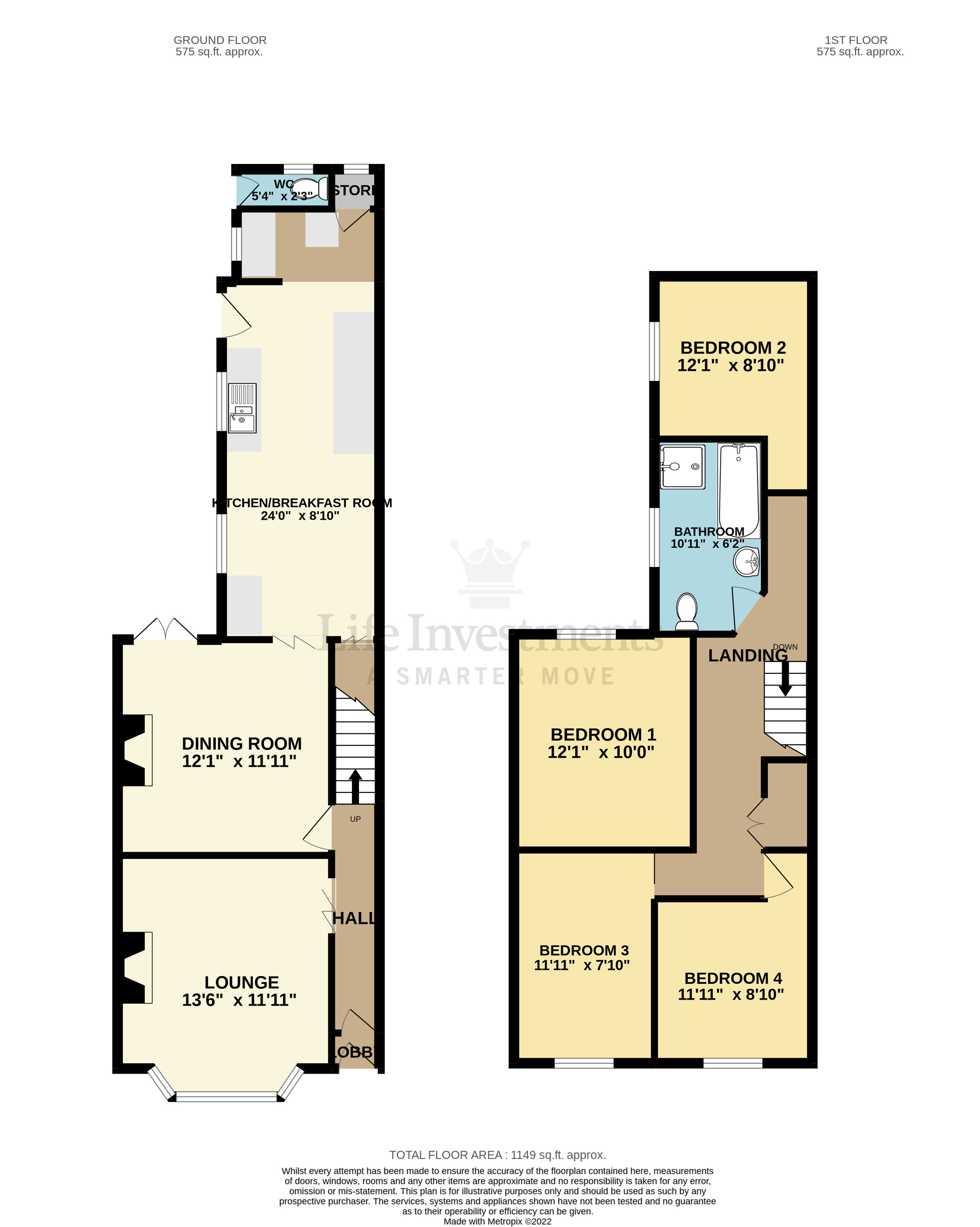 Floorplans For King Edward Road, Rugby