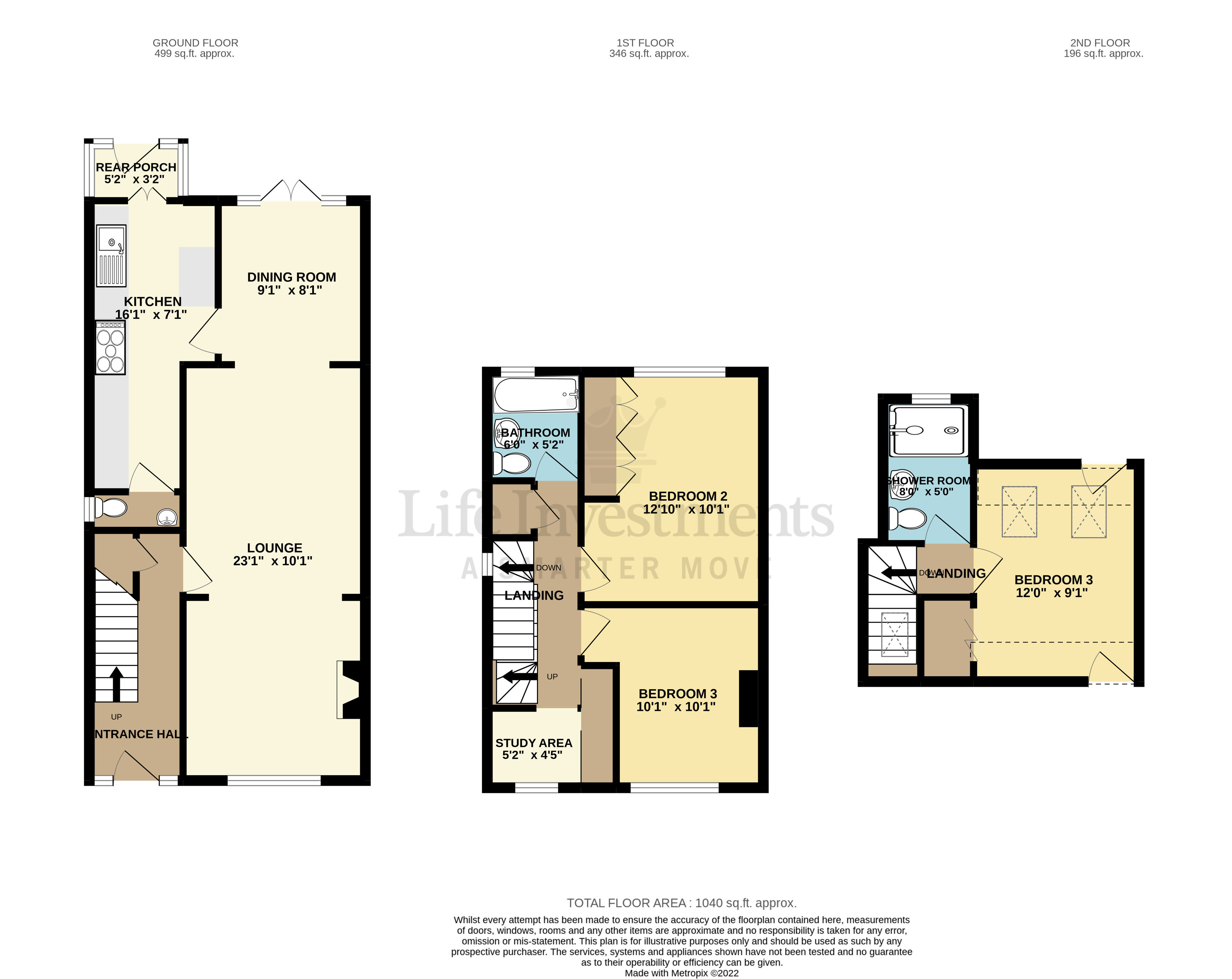 Floorplans For Breakleys Road, Desborough, Kettering