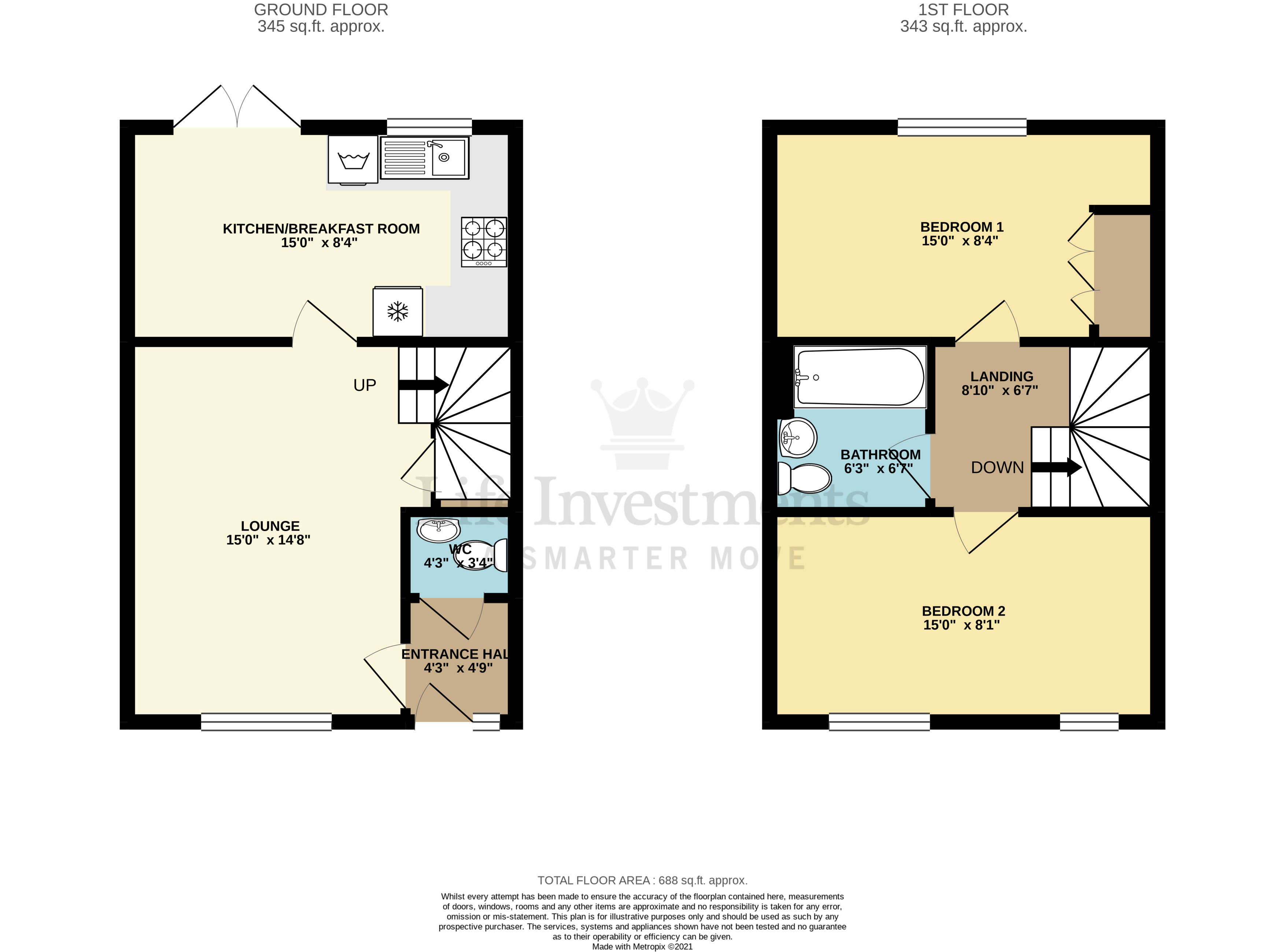 Floorplans For Bell Road, Rugby