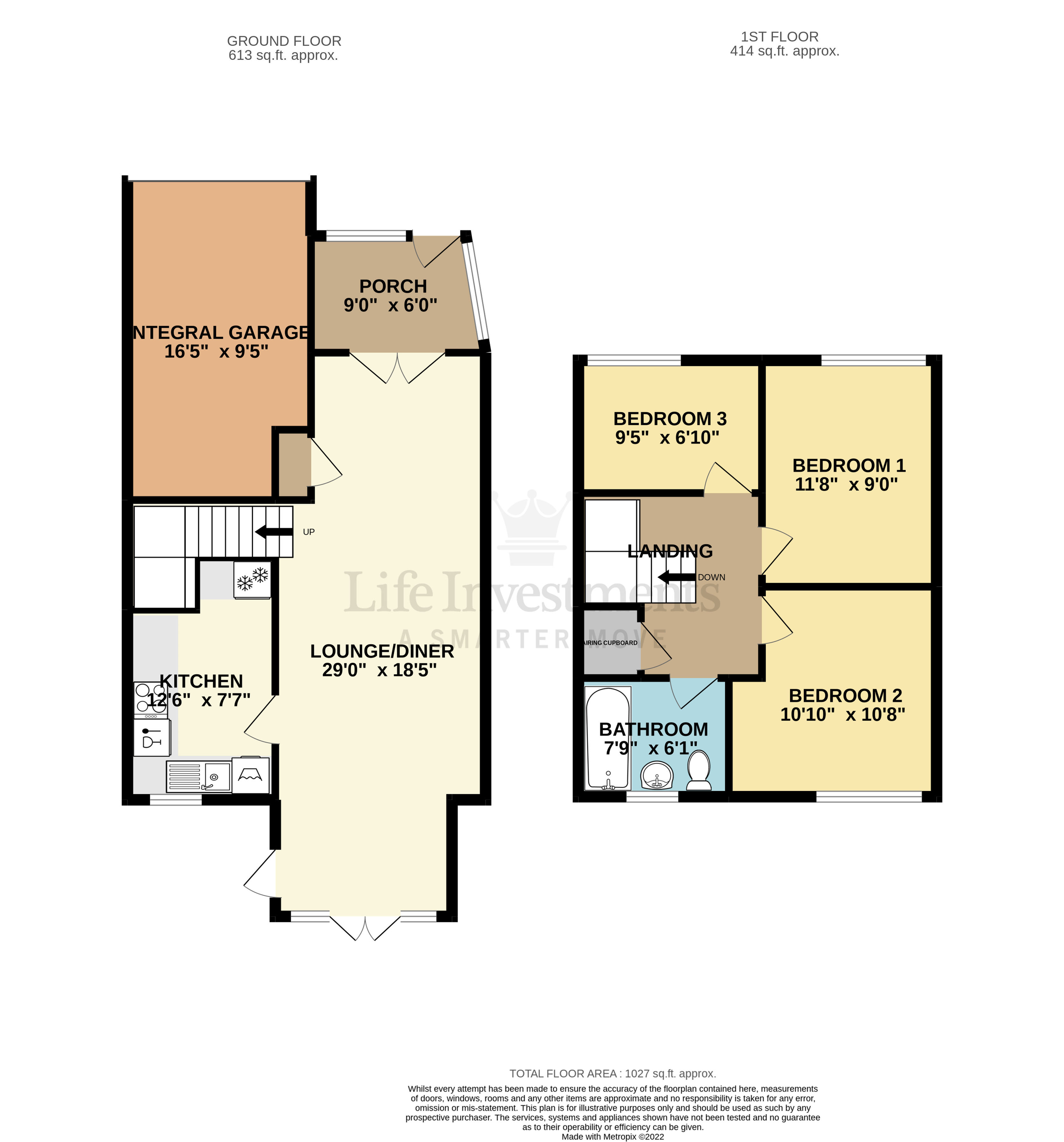 Floorplans For Cornwallis Road, Rugby