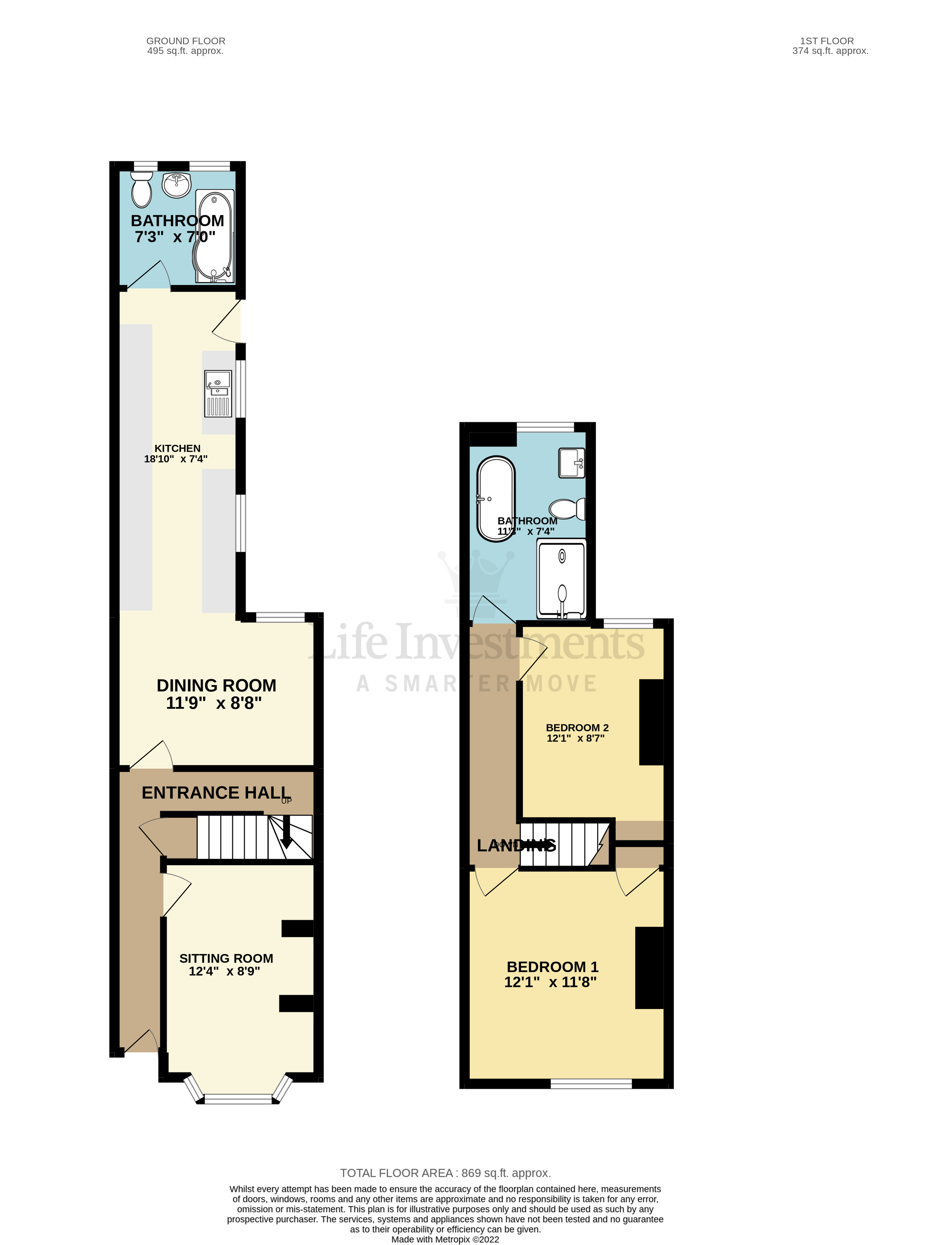 Floorplans For Claremont Road, Rugby