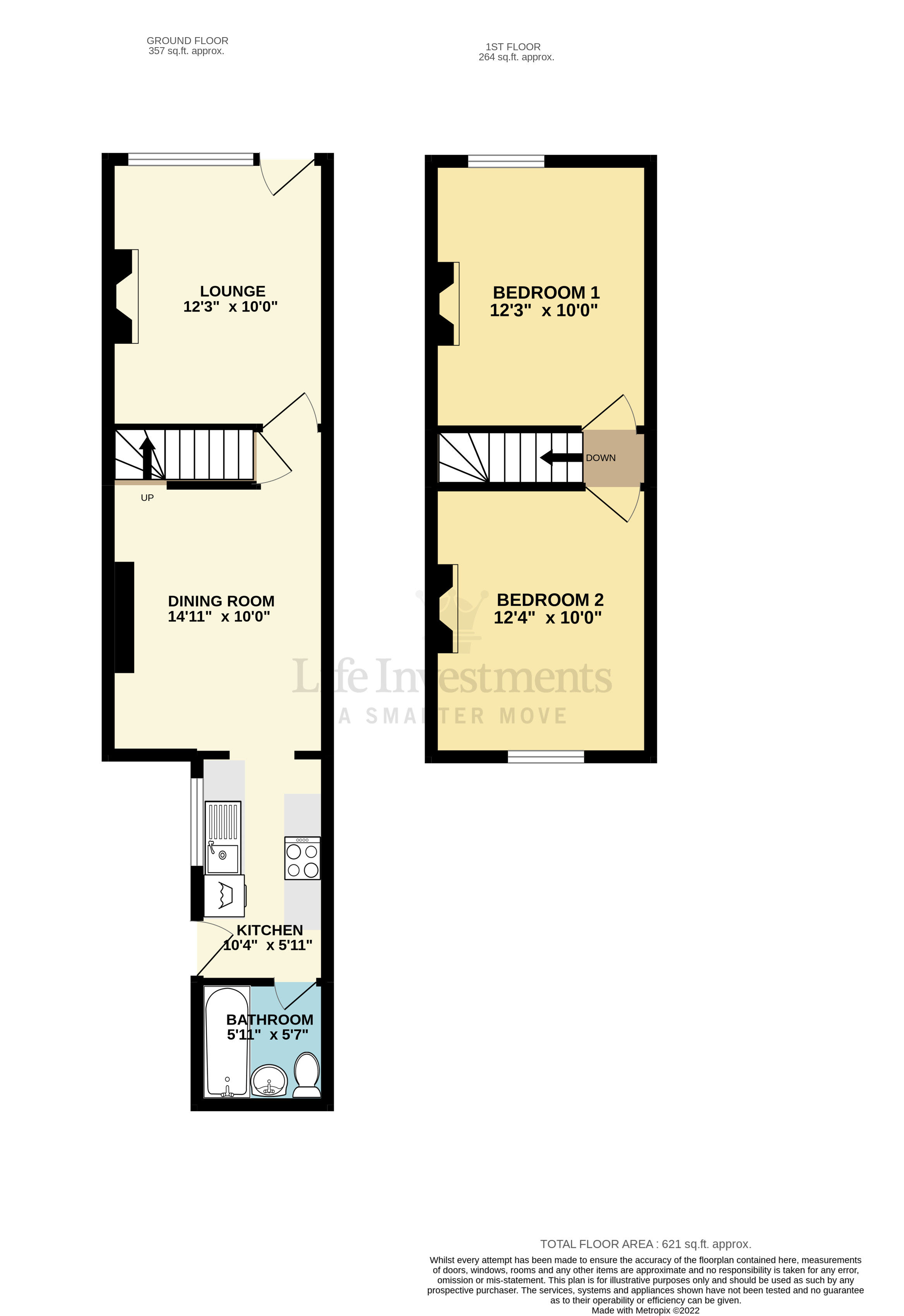 Floorplans For Victoria Avenue, Rugby