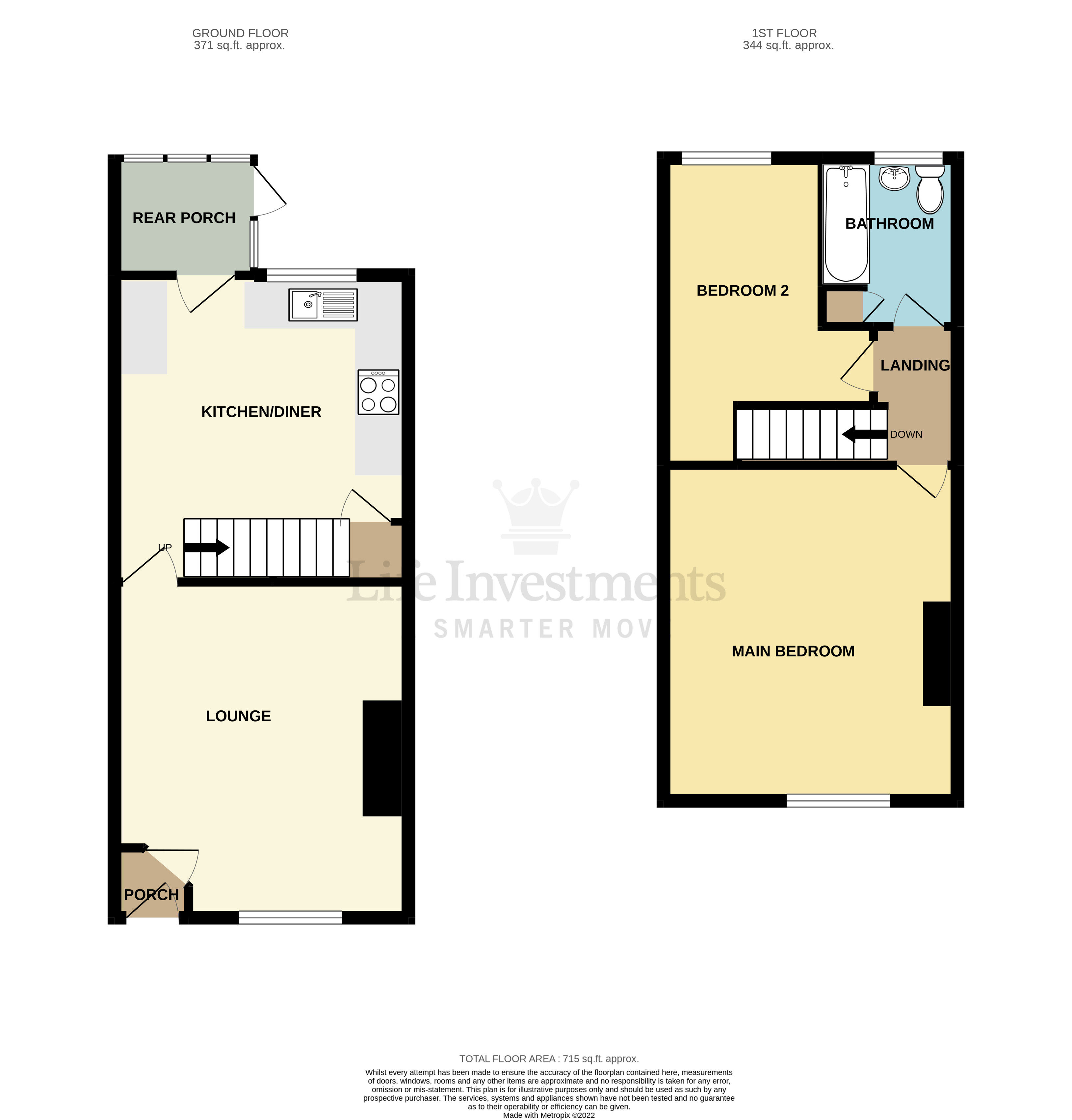 Floorplans For Jubilee Street, Rugby