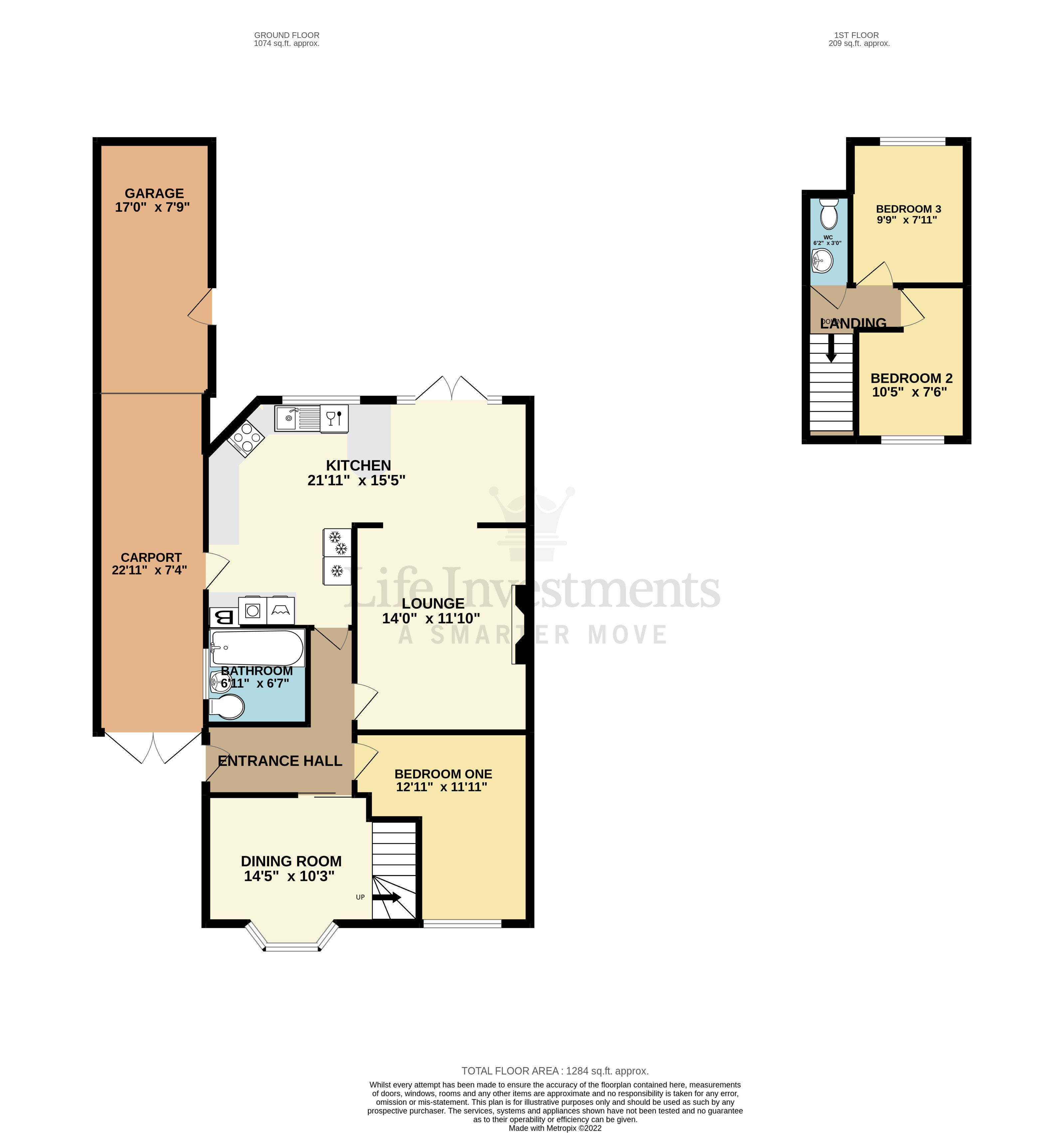 Floorplans For Waverley Road, Rugby