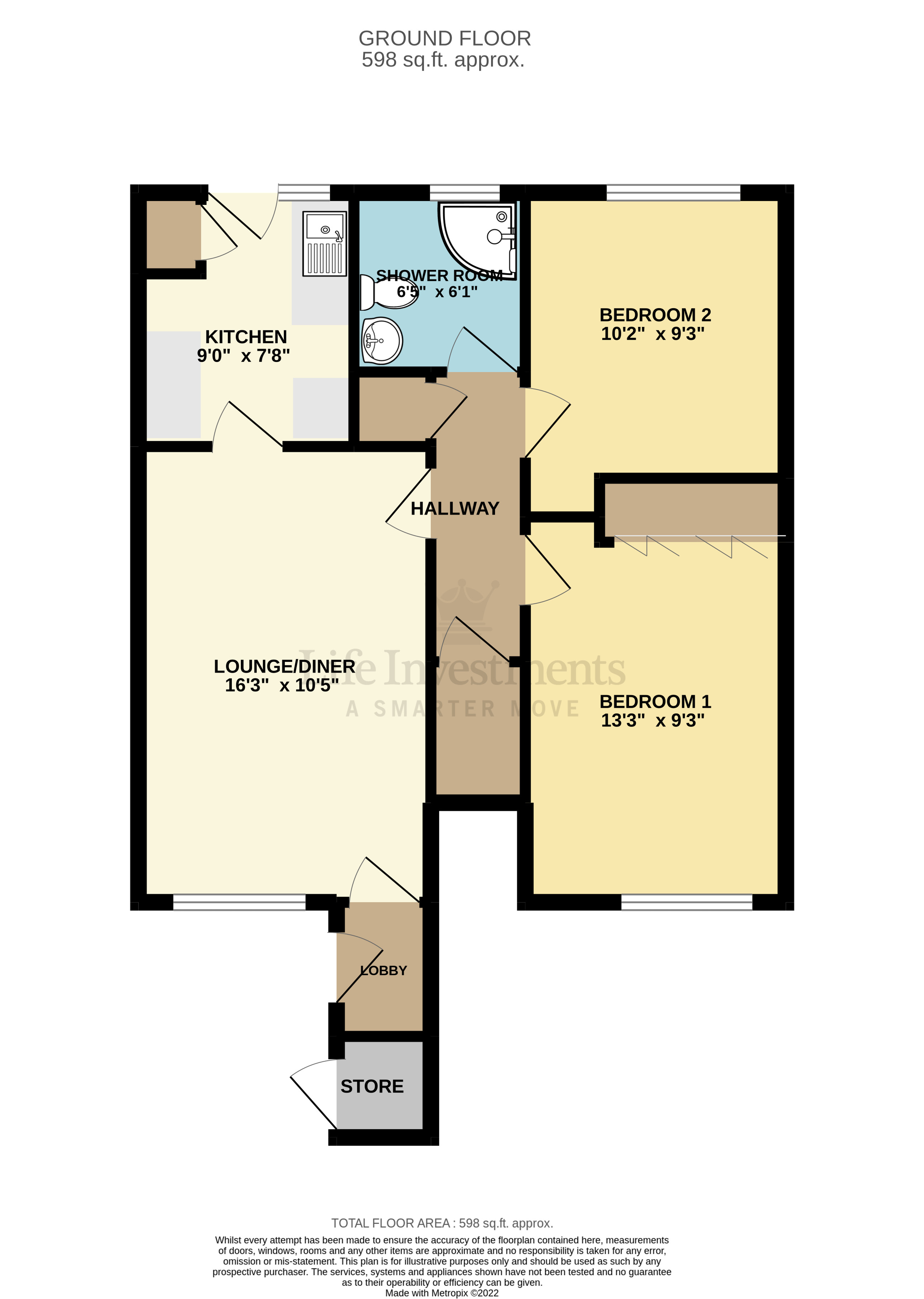 Floorplans For Cowan Close, Rugby