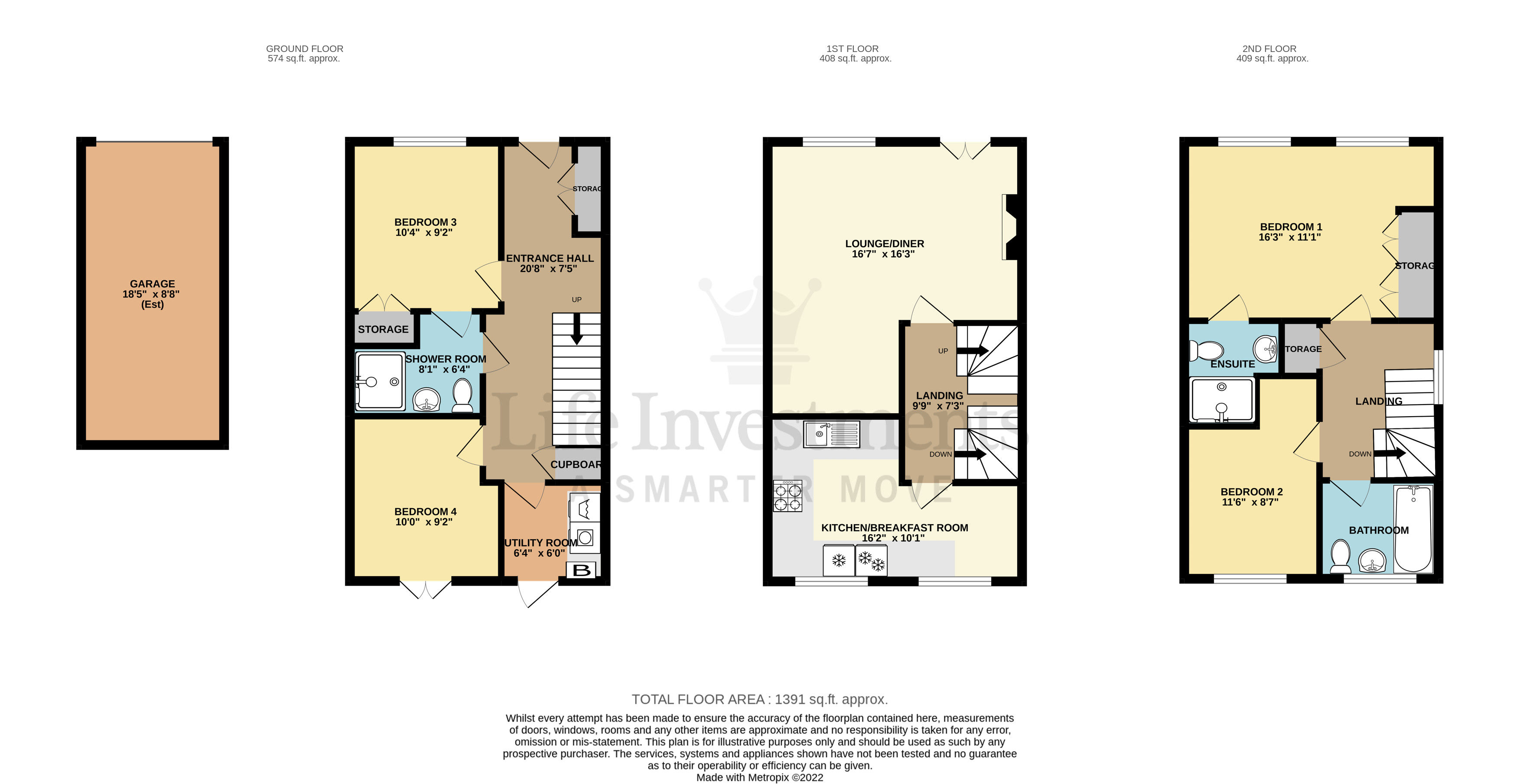 Floorplans For Crackthorne Drive, Rugby