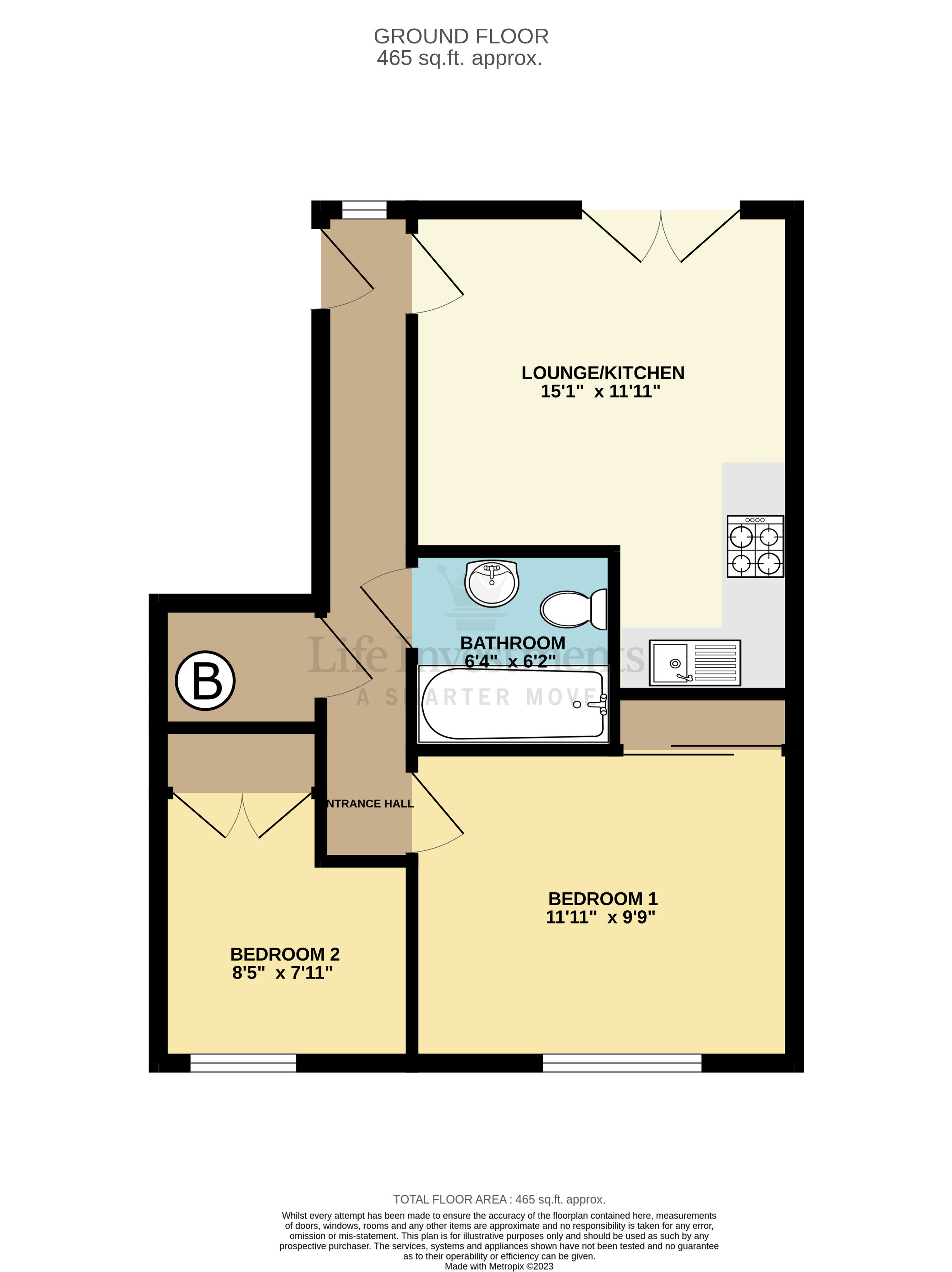Floorplans For Riverside Corner, Parkfield Road, Rugby