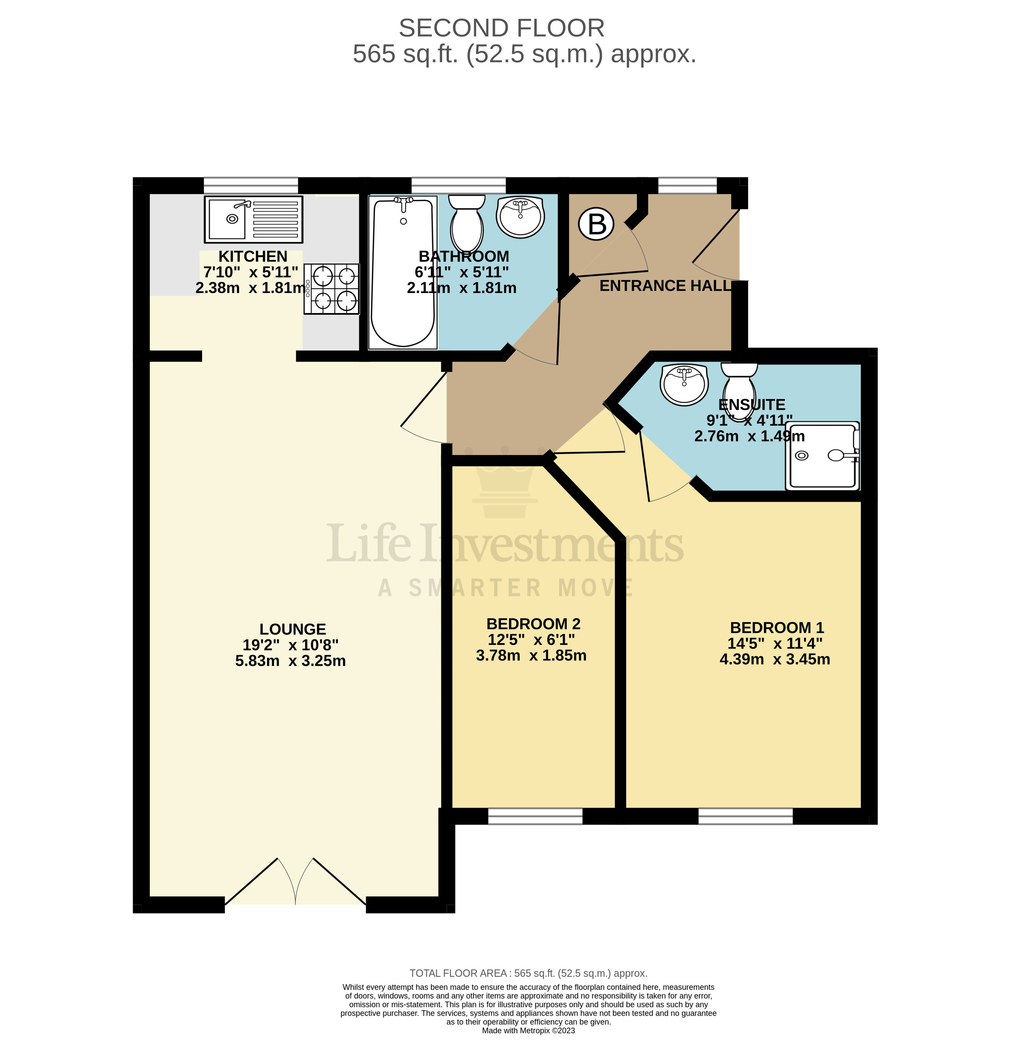Floorplans For Dunster Close, Rugby