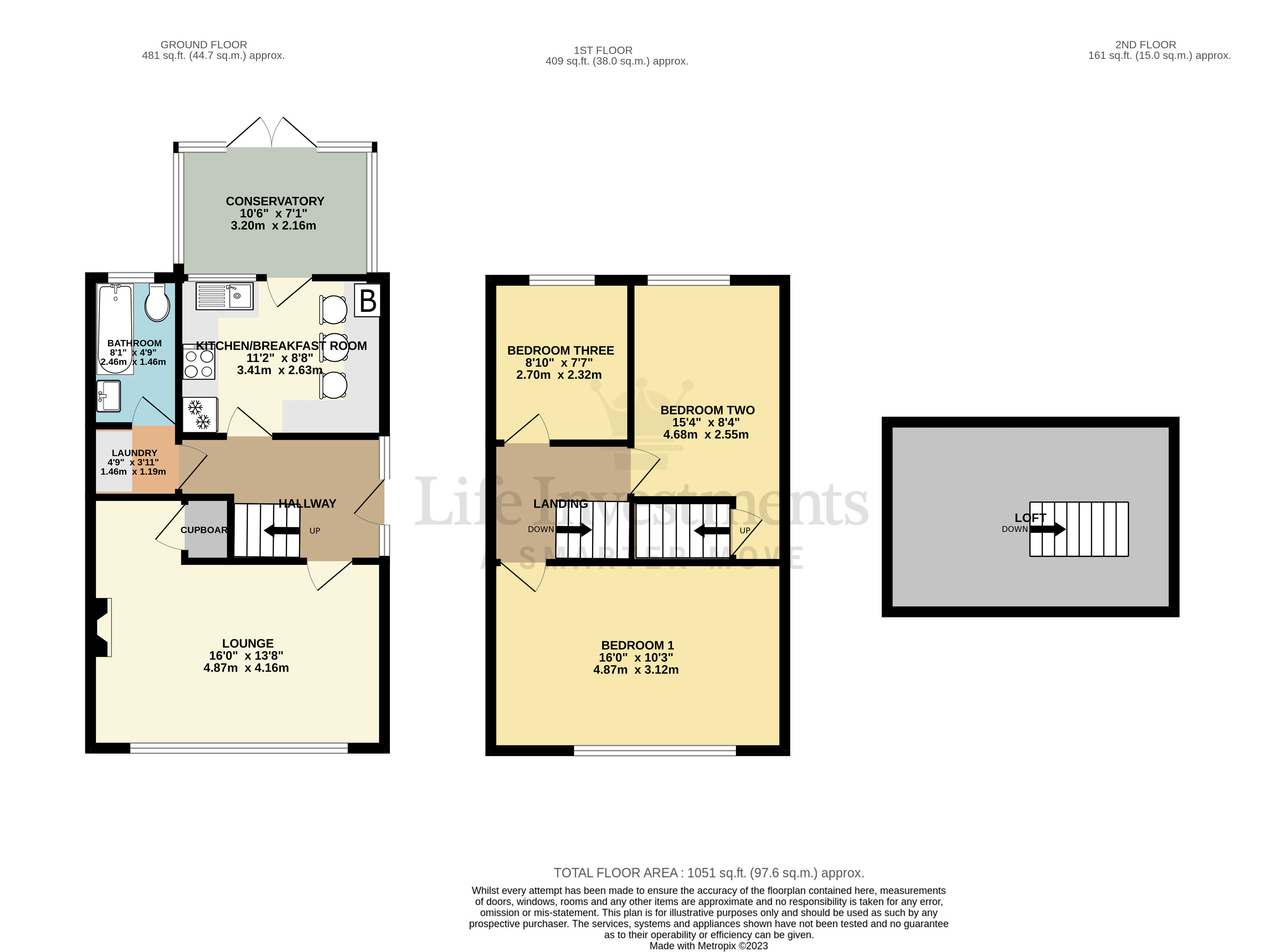 Floorplans For Epsom Road, Rugby