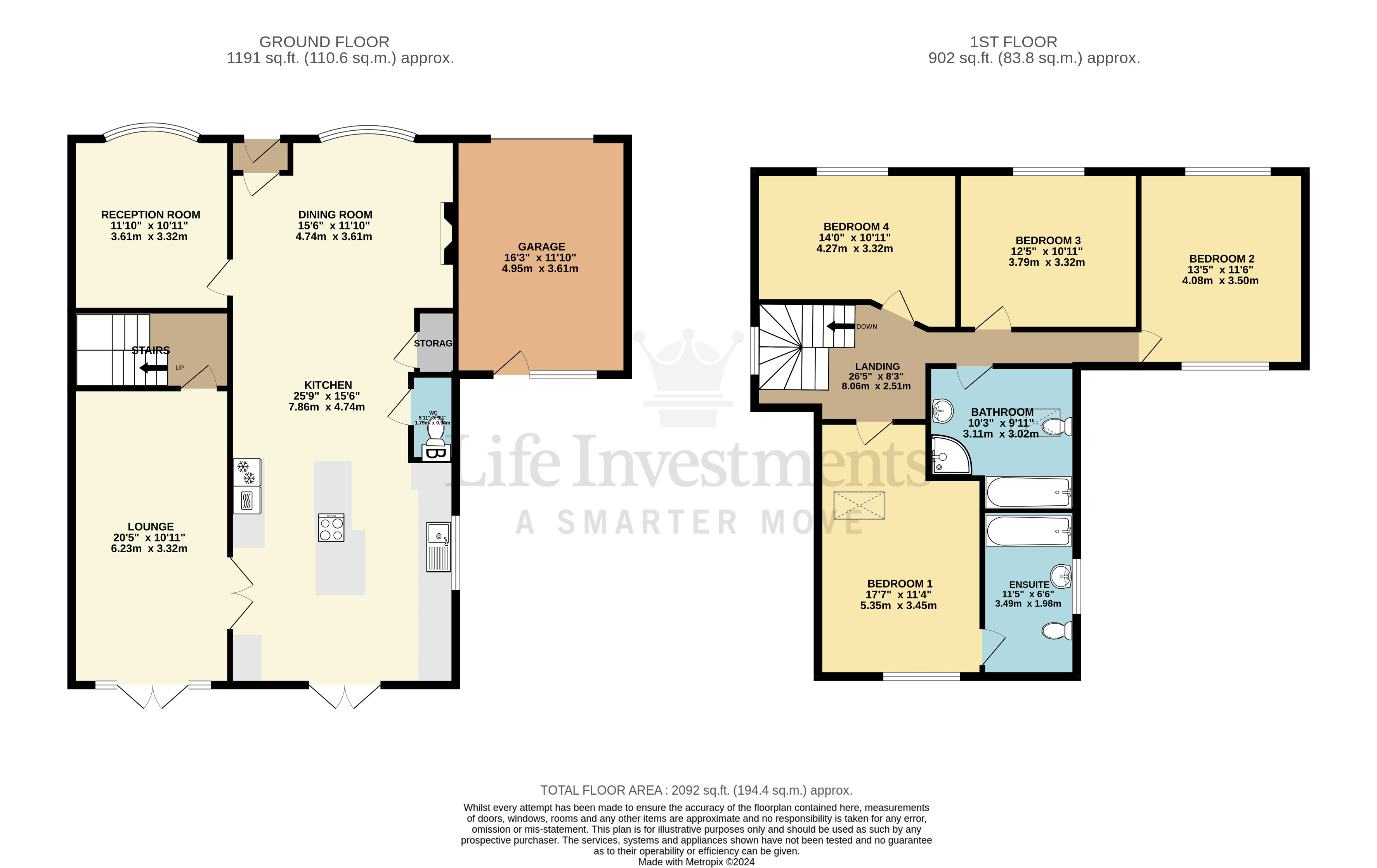 Floorplans For High Street, Hillmorton, Rugby