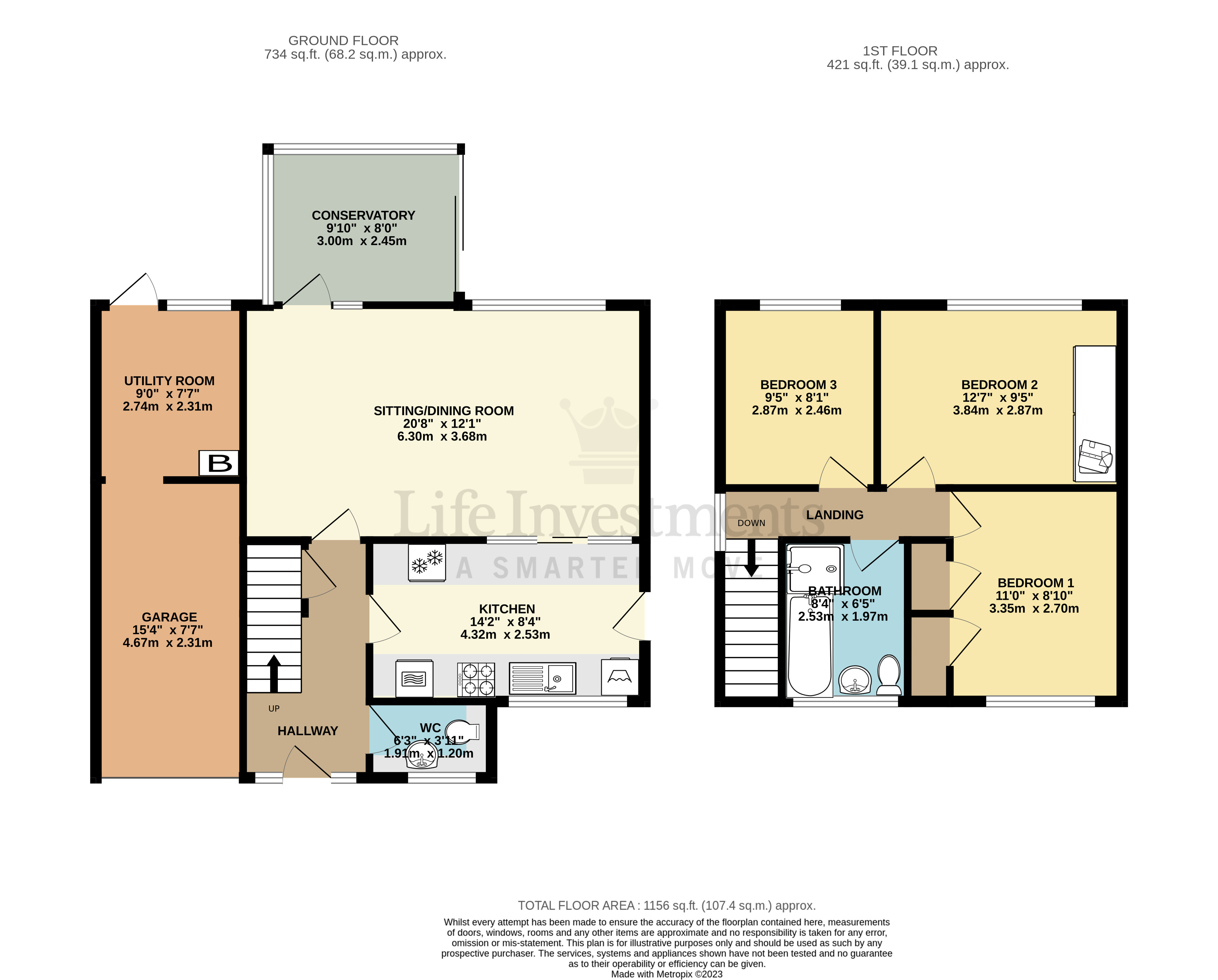 Floorplans For Spicer Place, Rugby