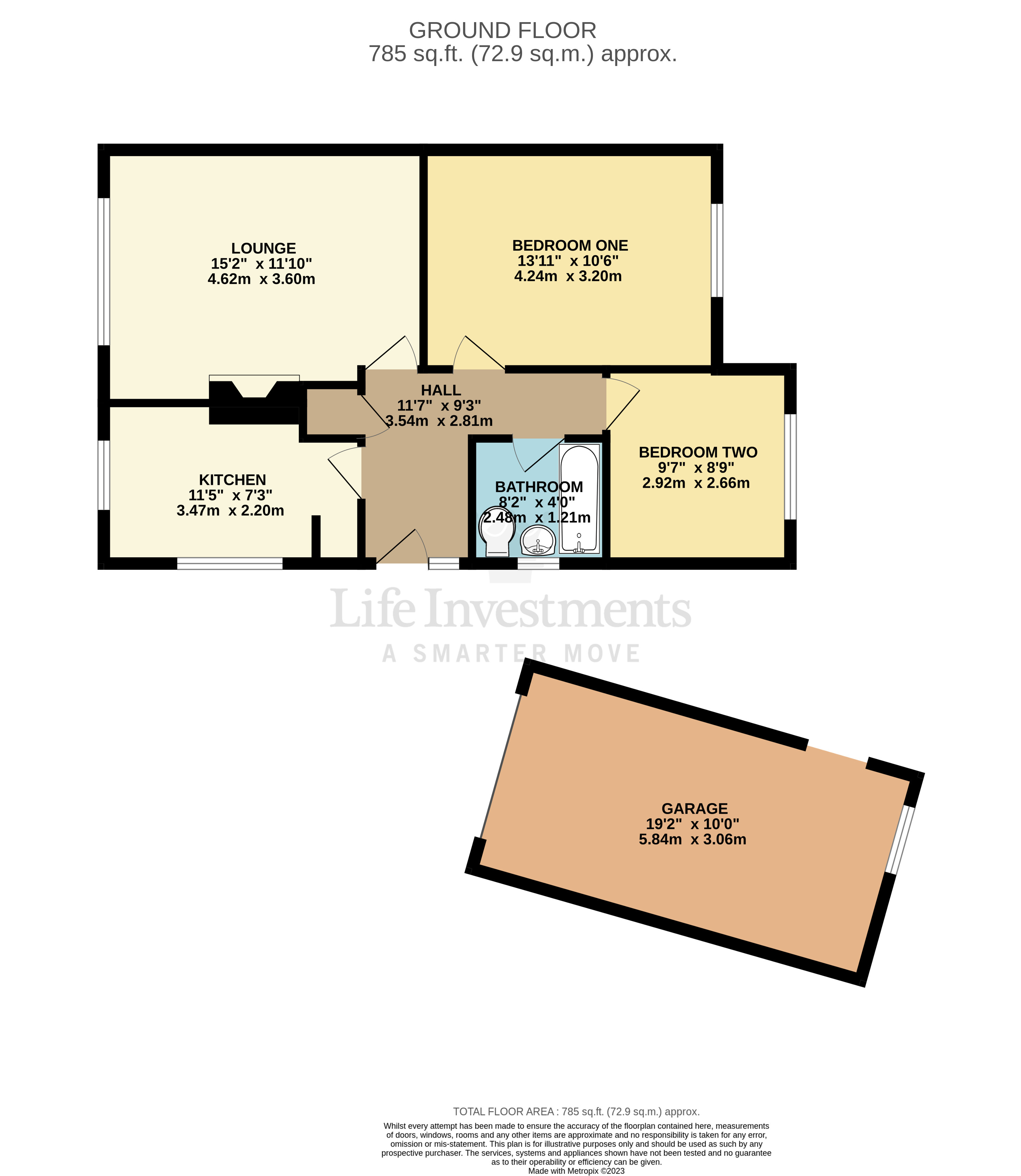 Floorplans For Beatty Drive, Rugby