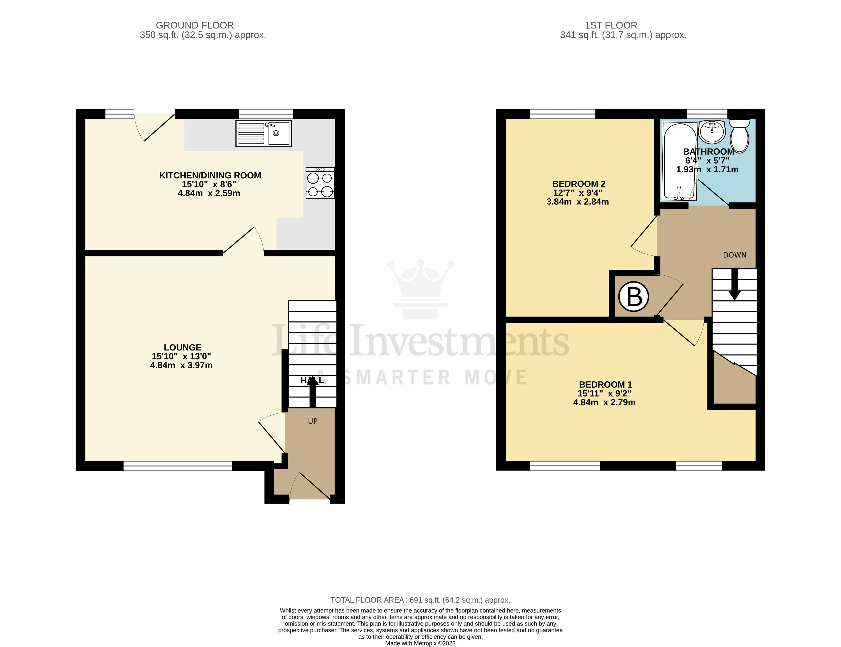 Floorplans For Millbeck, Brownsover, Rugby